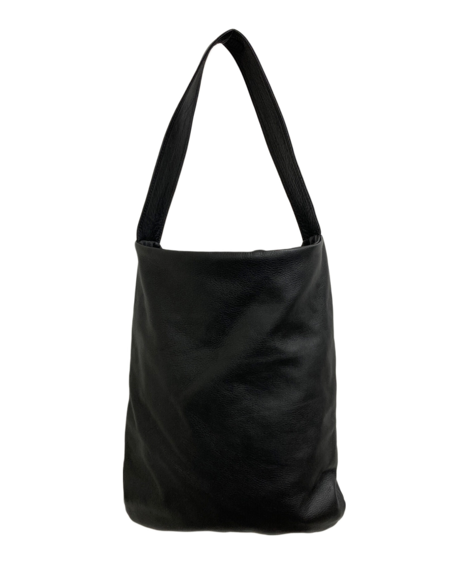 極美品 TIDEWAY×SOLAMONAT レザー ショルダーバッグ ブラック 極美品 