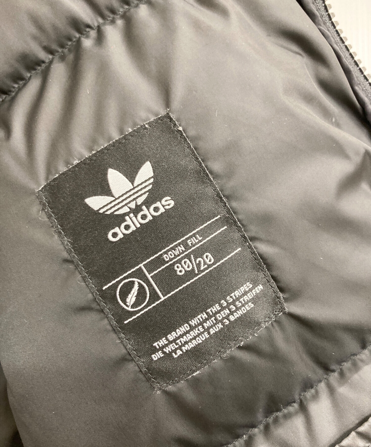 中古・古着通販】adidas (アディダス) ショートダウンジャケット