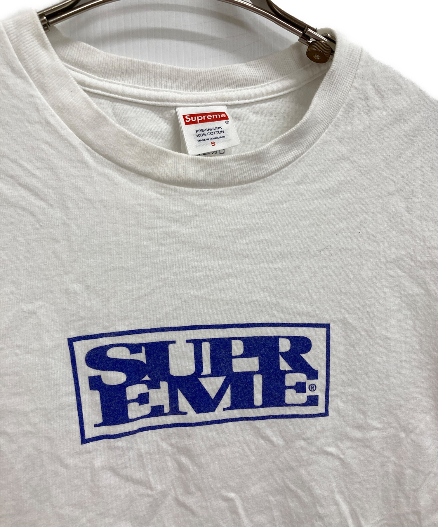 中古・古着通販】Supreme (シュプリーム) Tシャツ ホワイト サイズ:S 