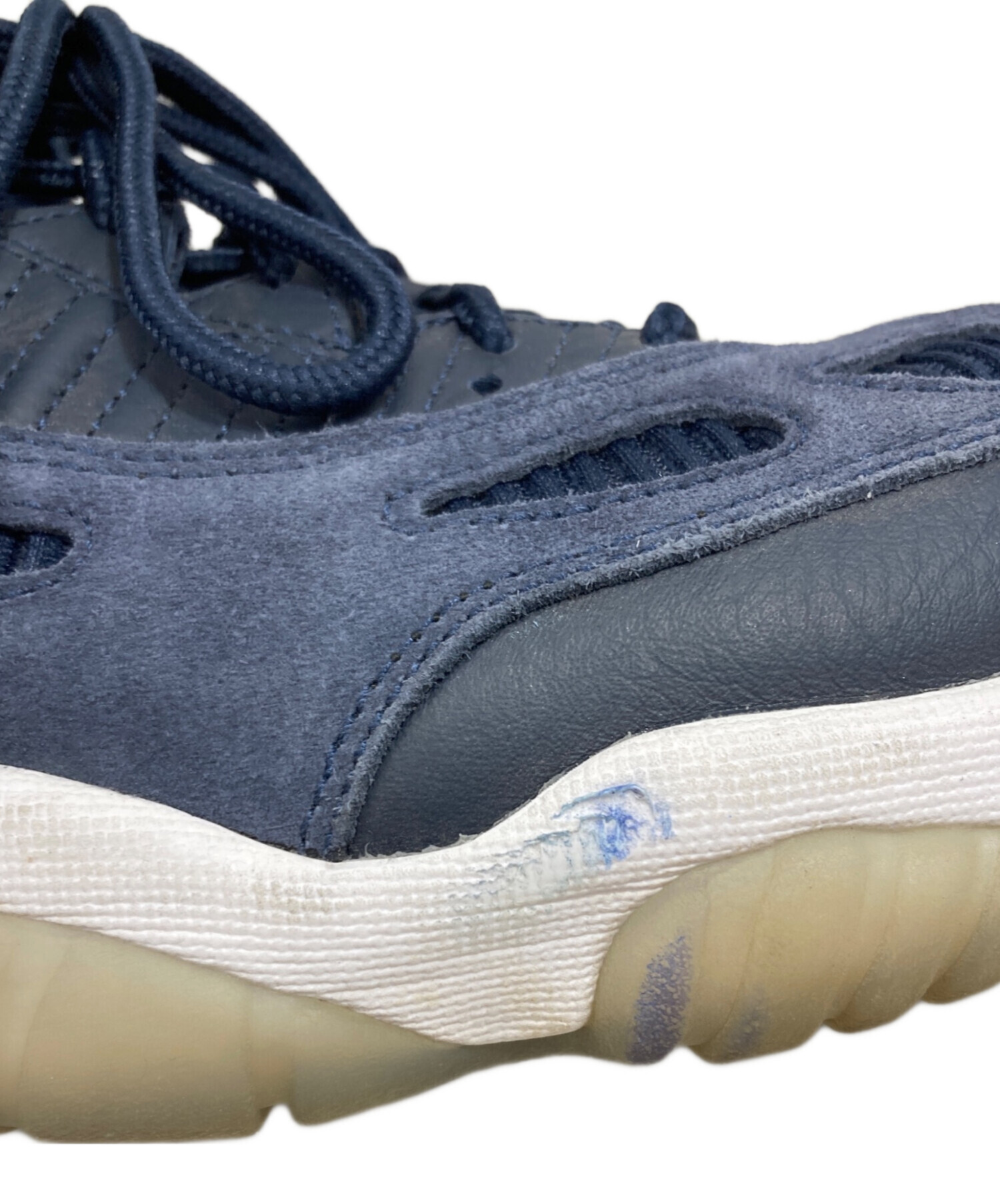 中古・古着通販】NIKE (ナイキ) AIR JORDAN 11 RETRO LOW ネイビー