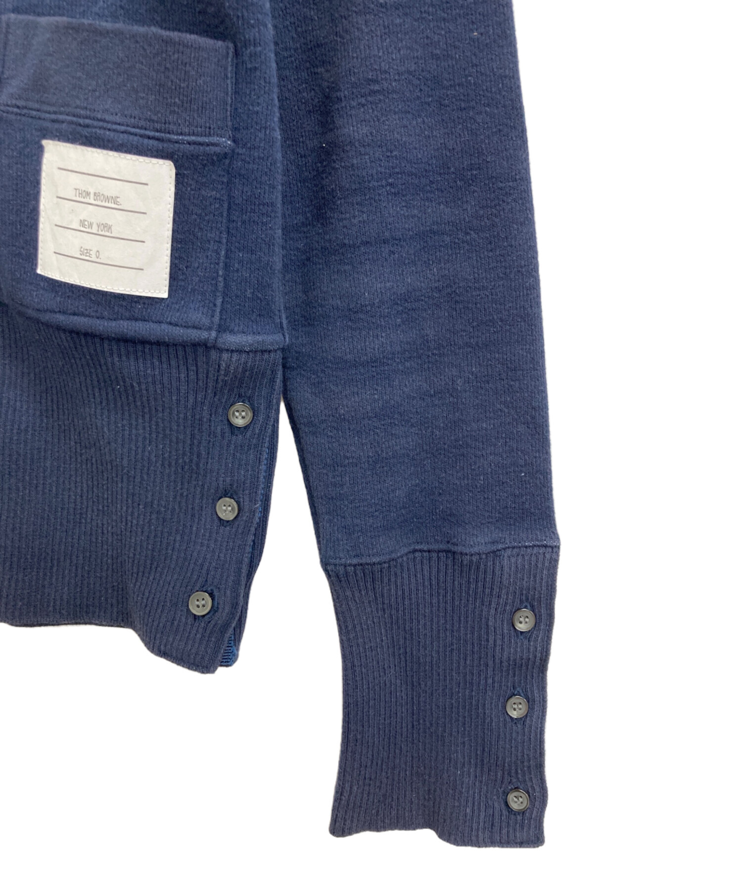 中古・古着通販】Thom Browne (トムブラウン) カーディガン ネイビー 