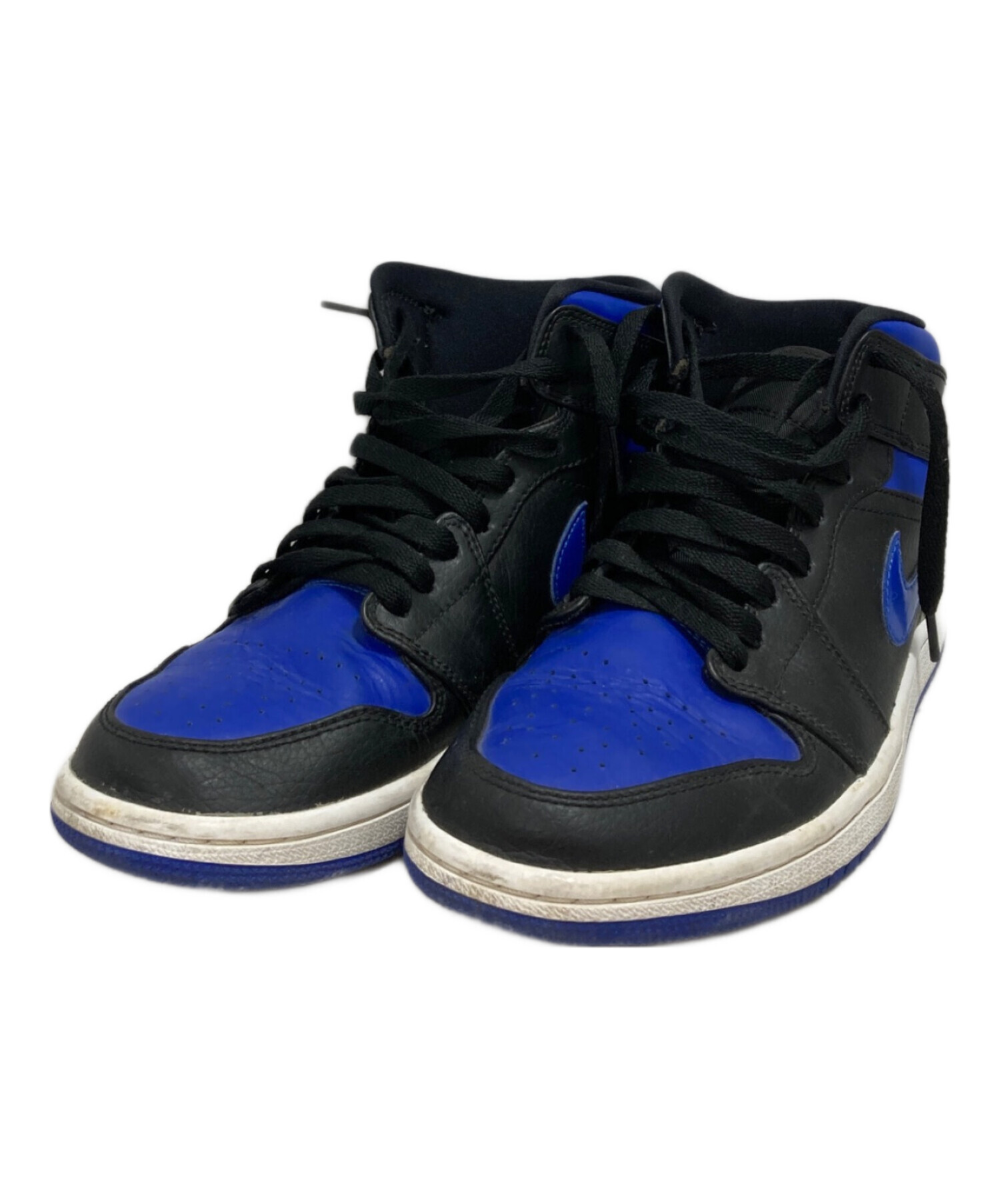 中古・古着通販】NIKE (ナイキ) AIR JORDAN 1 MID HYPER ROYAL ブルー 