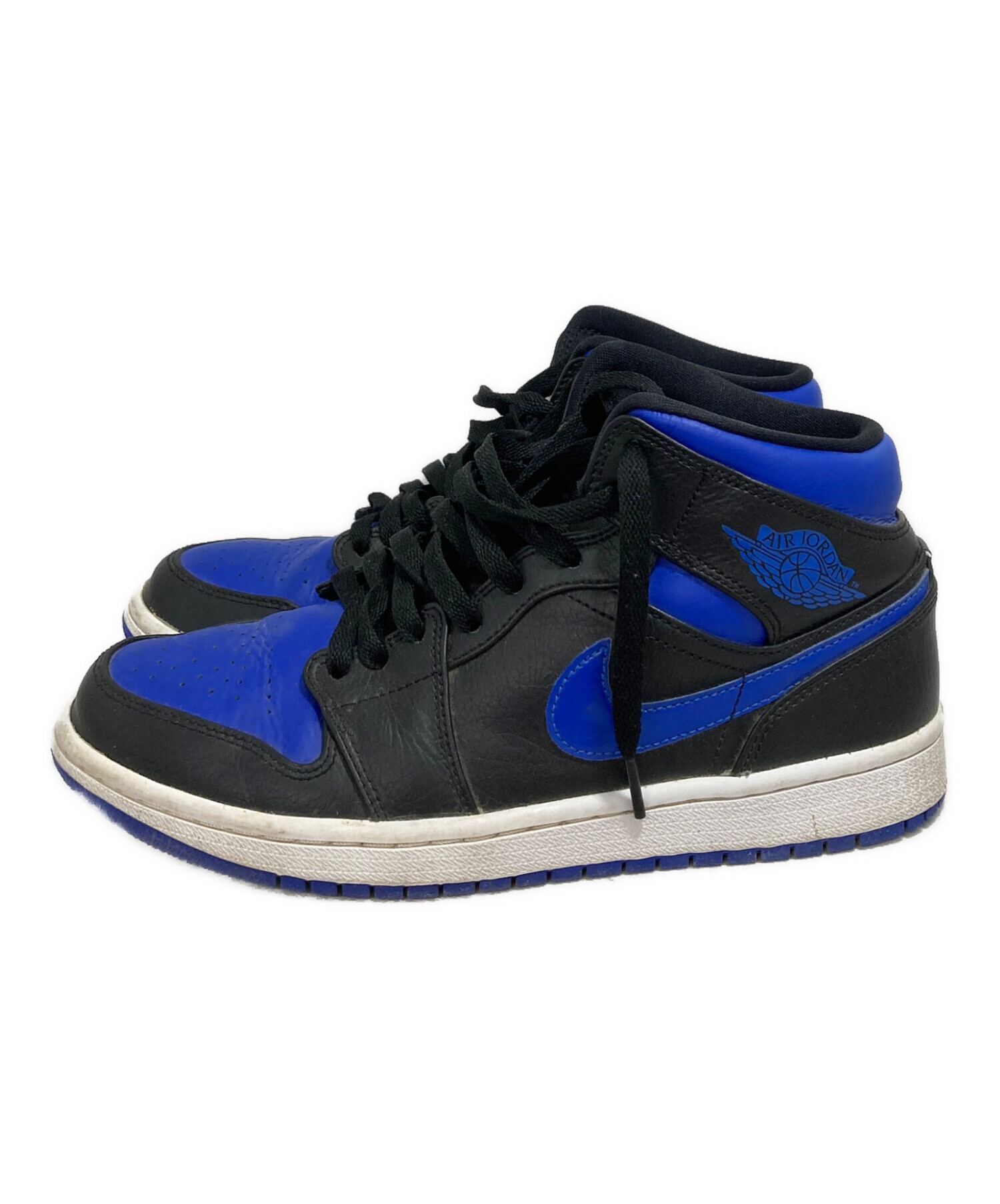 中古・古着通販】NIKE (ナイキ) AIR JORDAN 1 MID HYPER ROYAL ブルー 