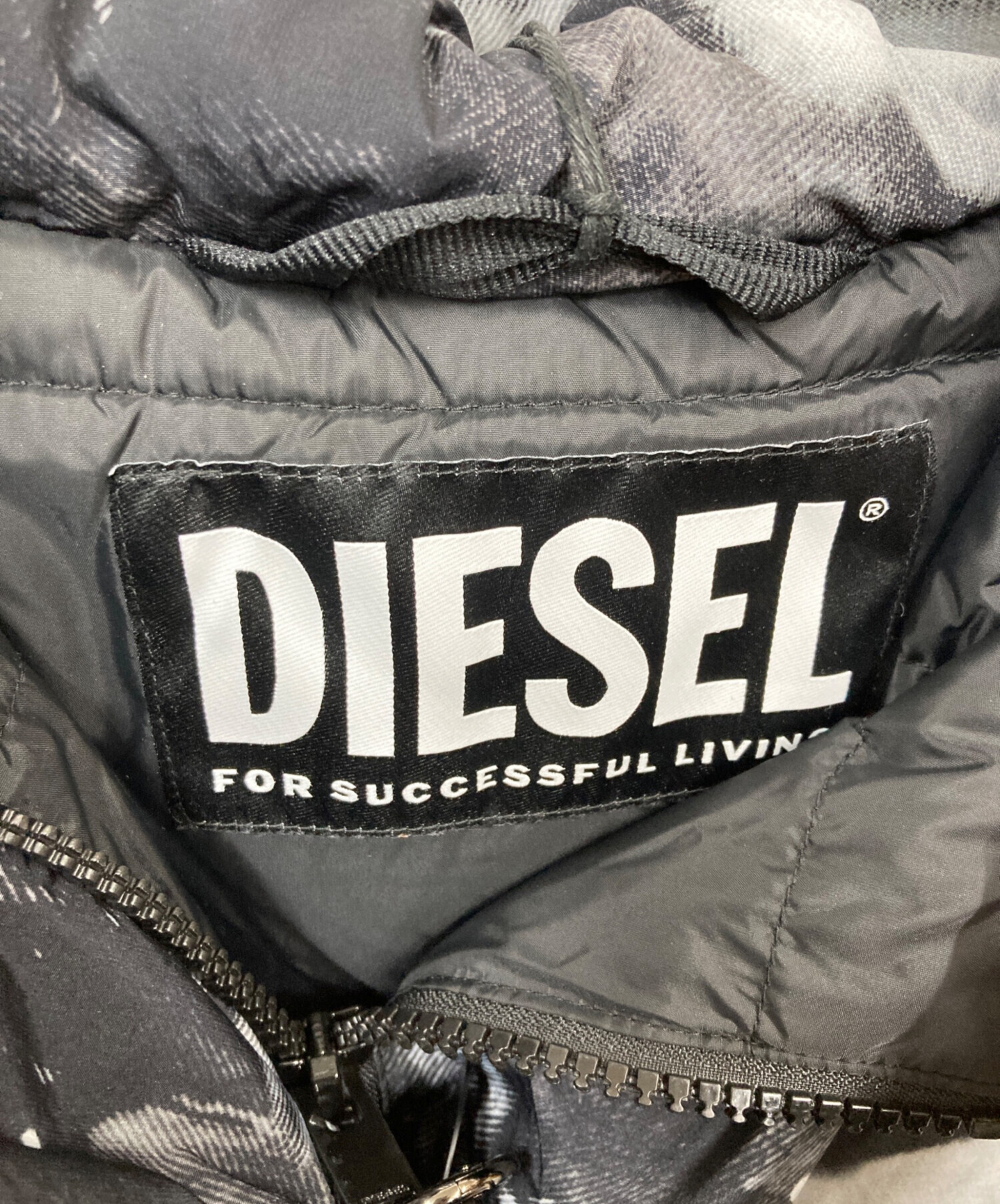 中古・古着通販】DIESEL (ディーゼル) W-LALLA-SL JACKET ブラック