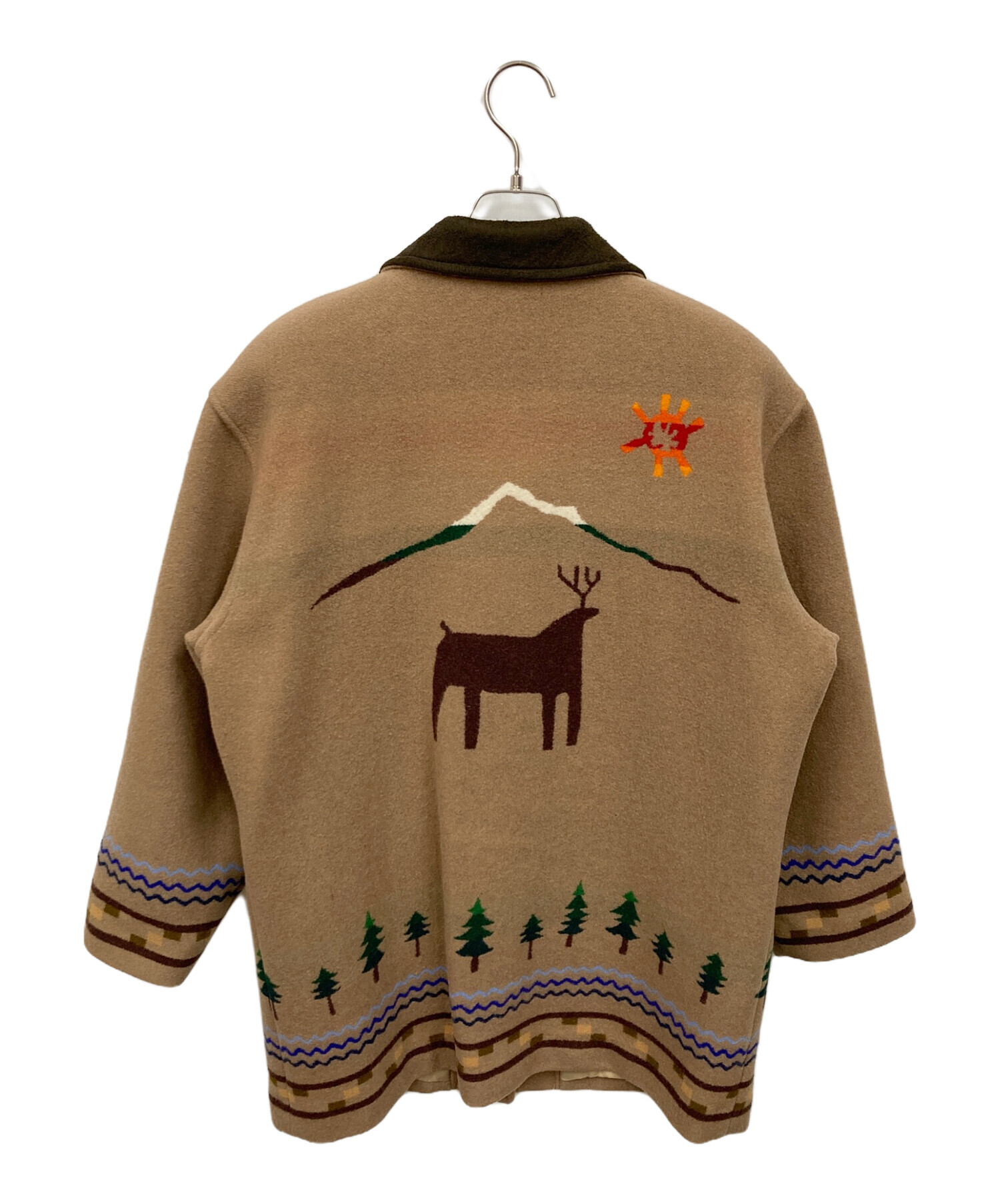 中古・古着通販】PENDLETON (ペンドルトン) コート ブラウン サイズ:M 
