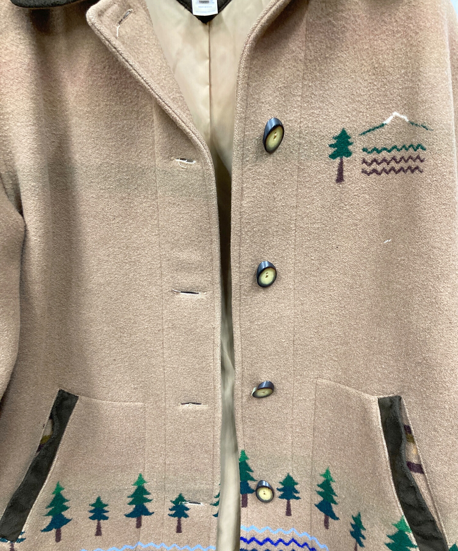 中古・古着通販】PENDLETON (ペンドルトン) コート ブラウン サイズ:M 