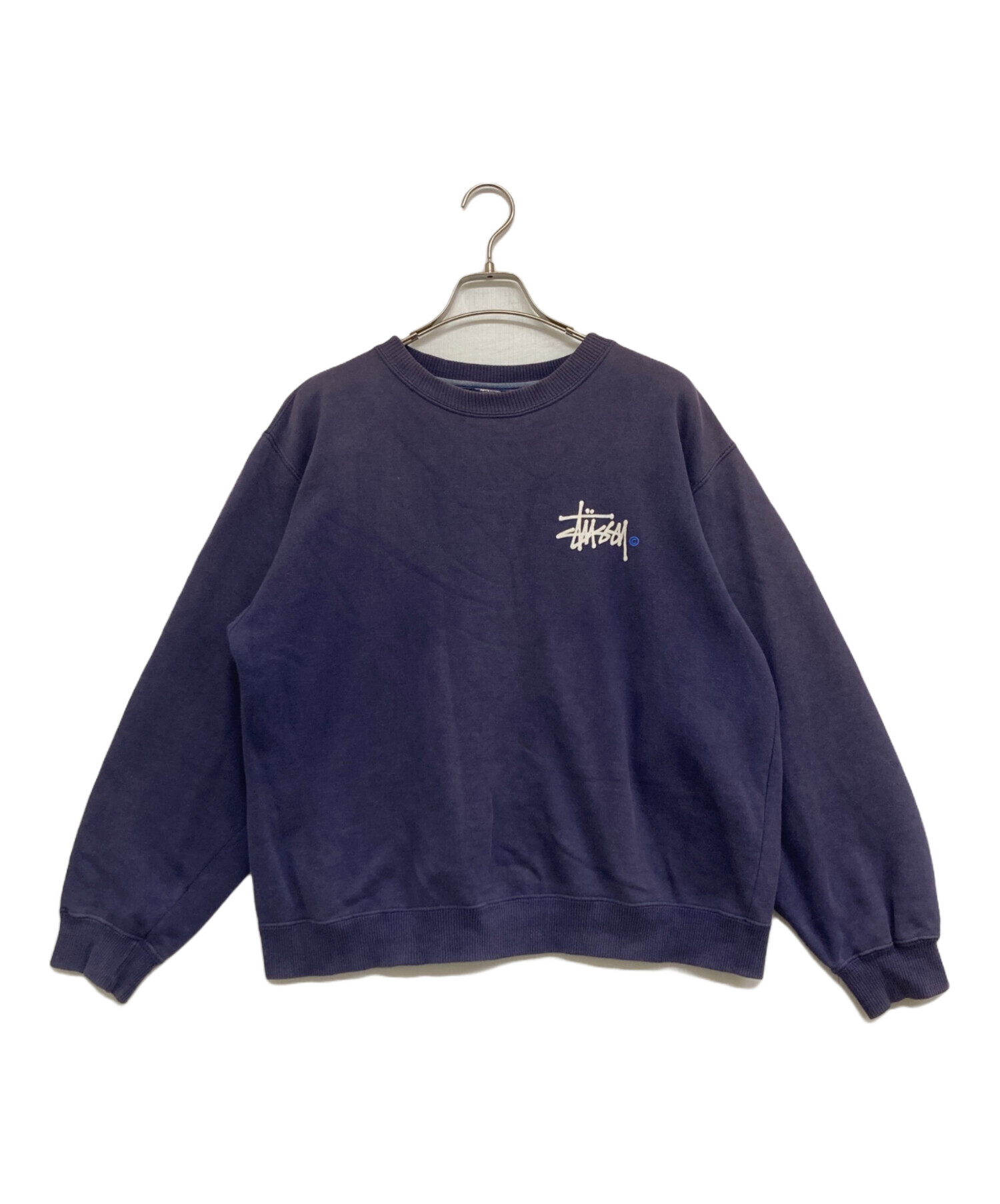 中古・古着通販】stussy (ステューシー) スウェット ネイビー サイズ:M 