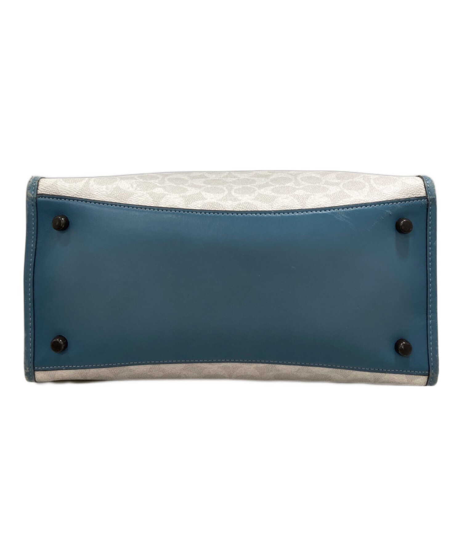 7554】COACH / コーチ シグネチャー レキシー プレイ キラ C4803 PVC 