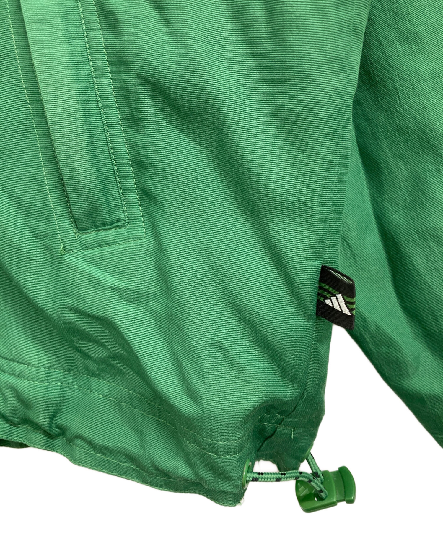 中古・古着通販】adidas (アディダス) アノラックパーカー グリーン