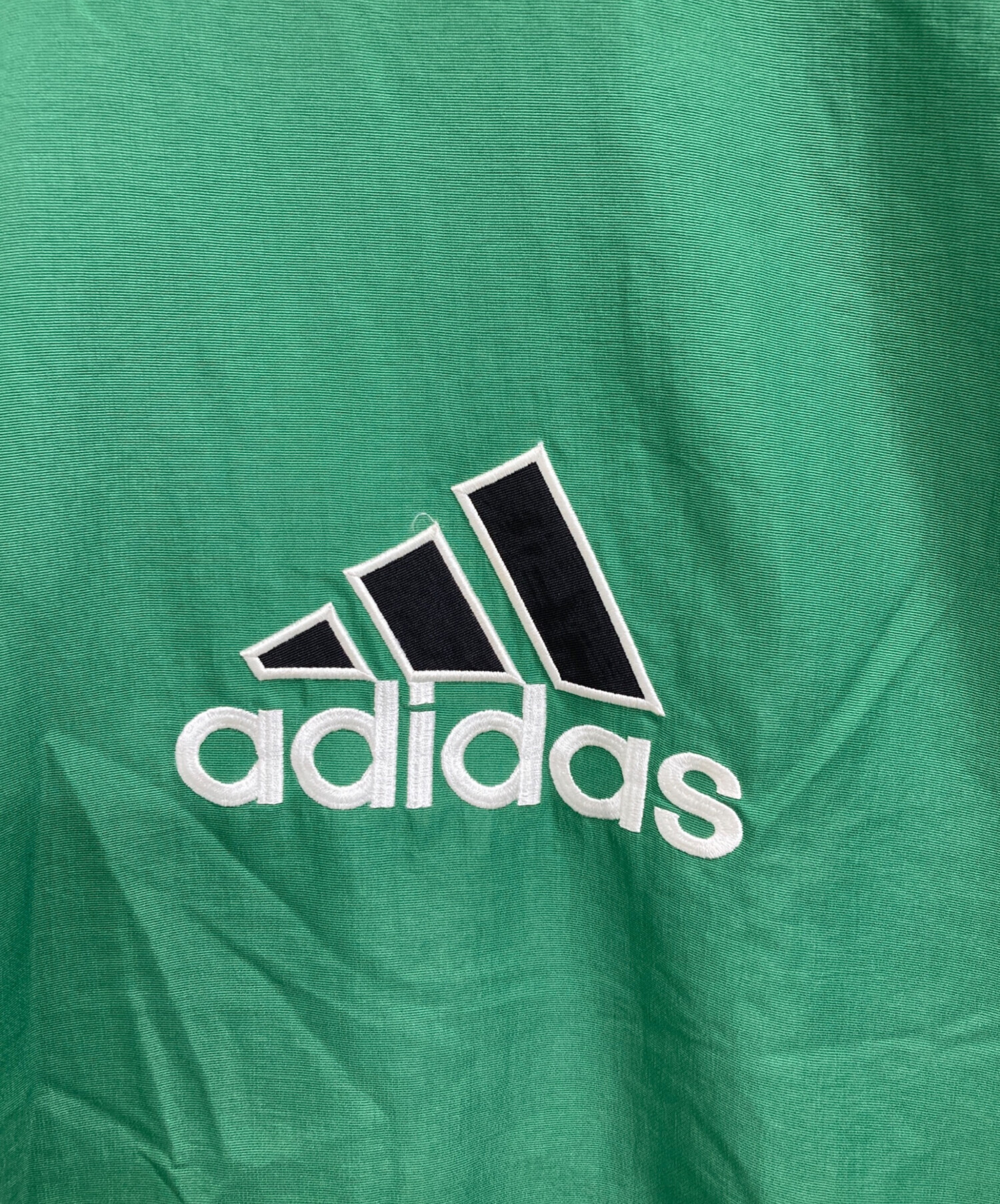中古・古着通販】adidas (アディダス) アノラックパーカー グリーン