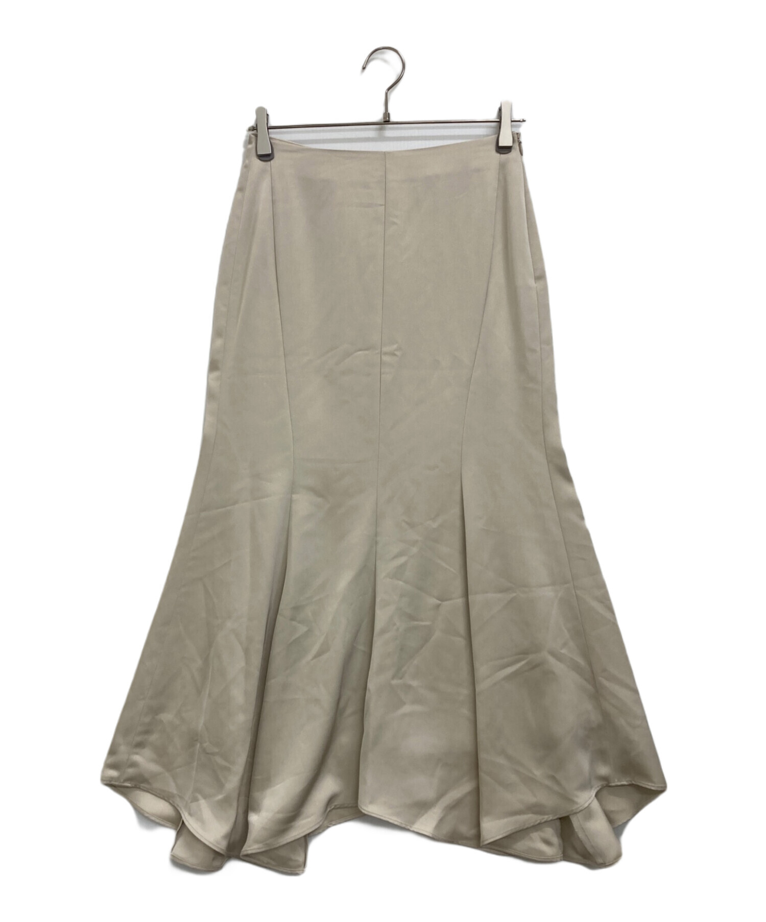 中古・古着通販】Her lip to (ハーリップトゥ) Asymmetry Hem Satin  