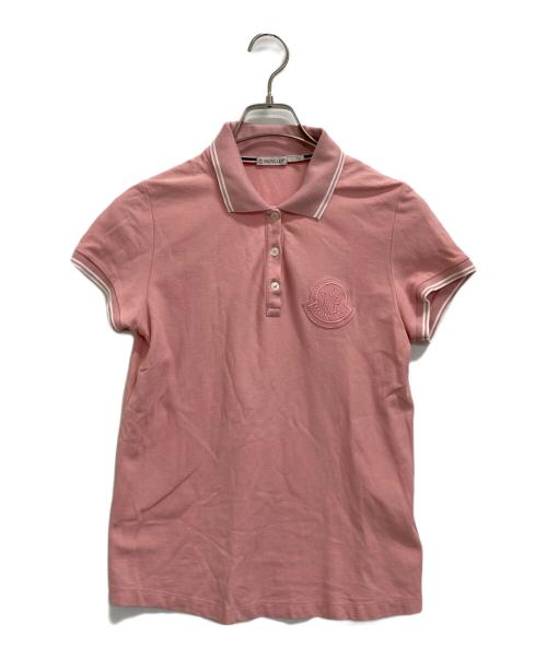 中古・古着通販】MONCLER (モンクレール) ポロシャツ ピンク サイズ:M