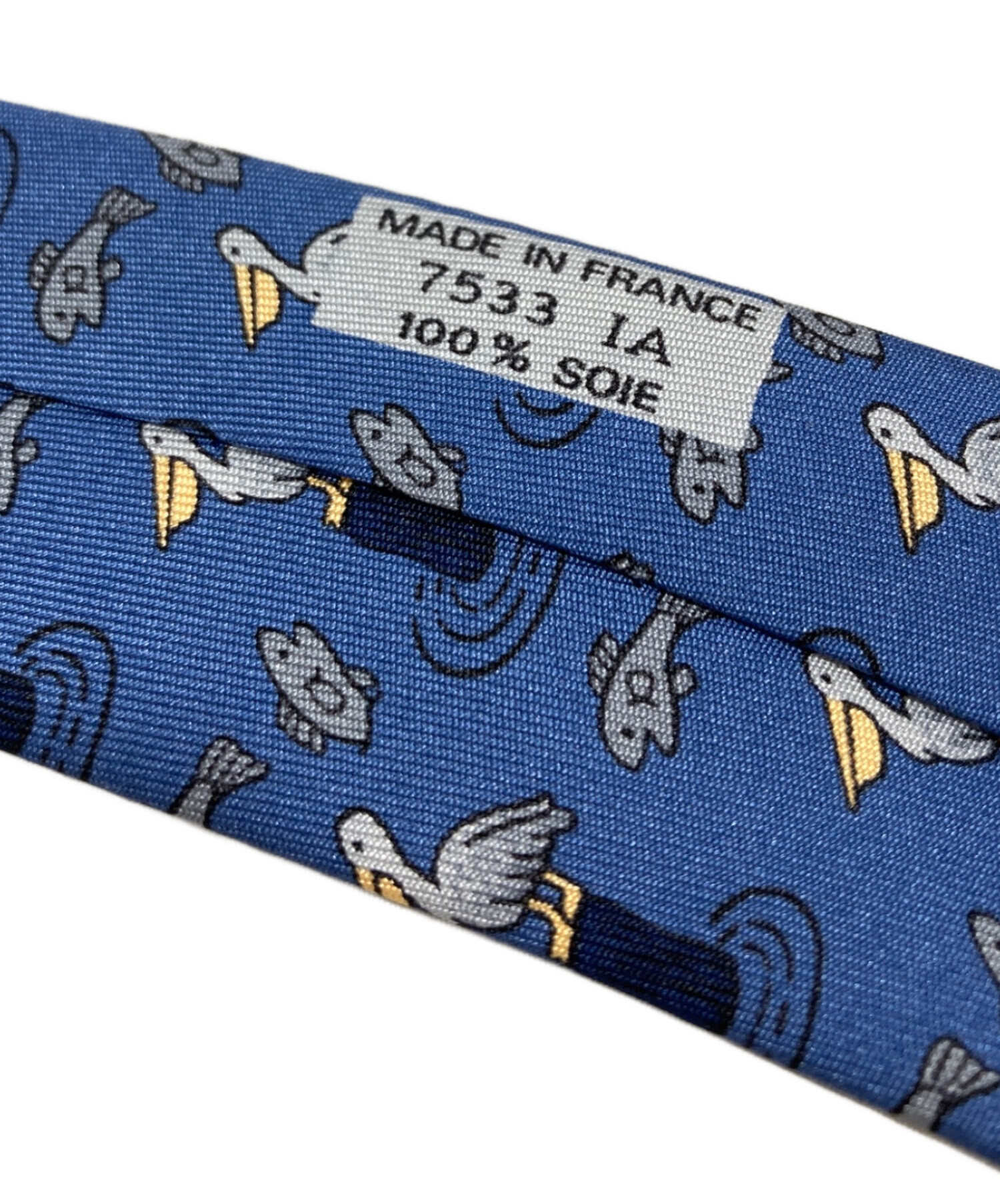 中古・古着通販】HERMES (エルメス) ネクタイ ネイビー サイズ