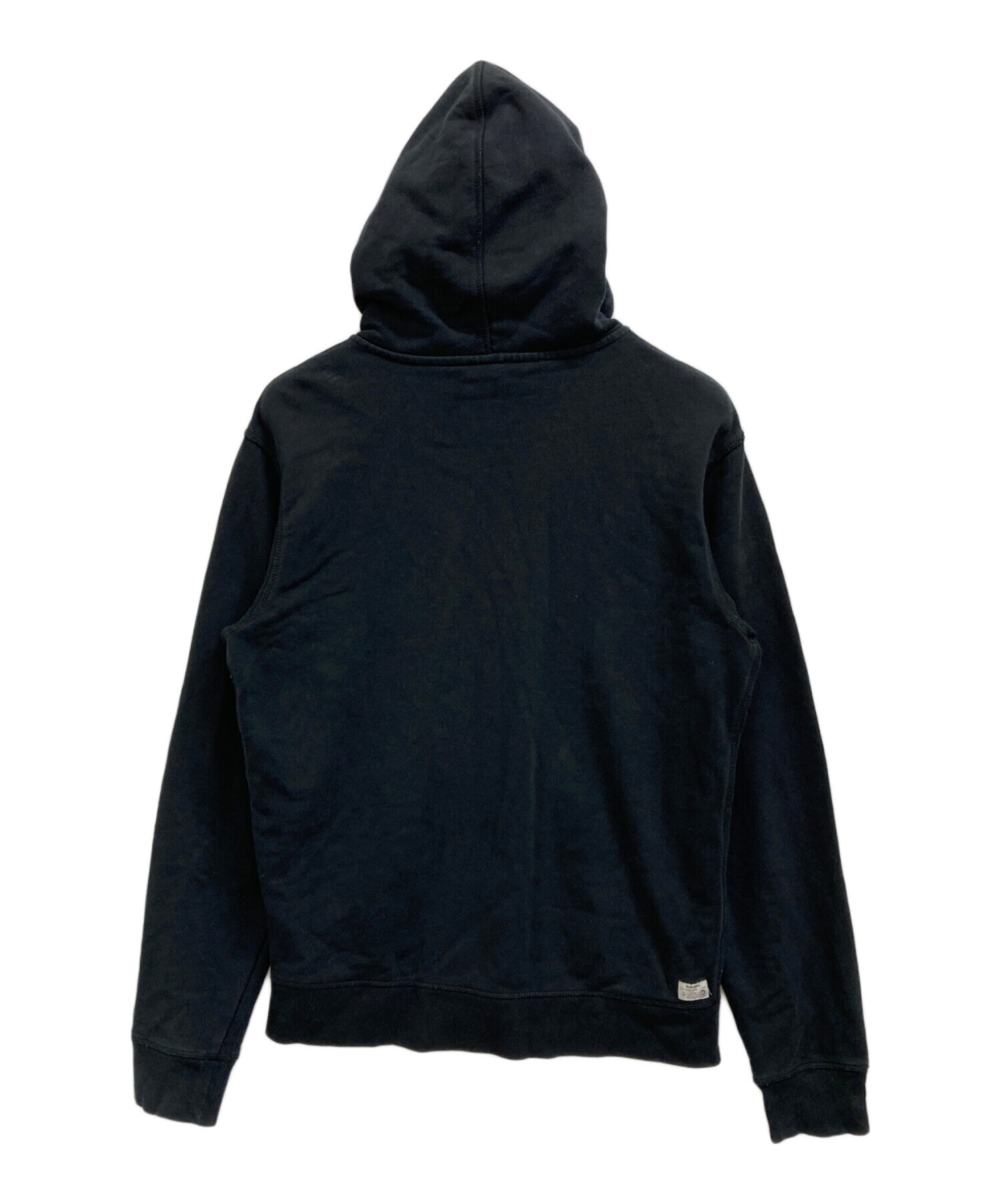 中古・古着通販】DIESEL (ディーゼル) ジップパーカー ブラック サイズ 