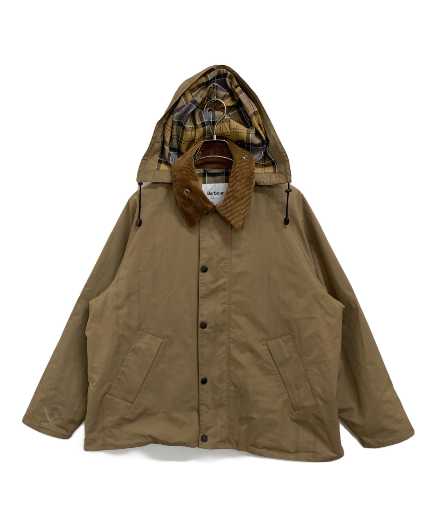 中古・古着通販】Barbour (バブアー) TRANSPORT HOODED ブラウン 