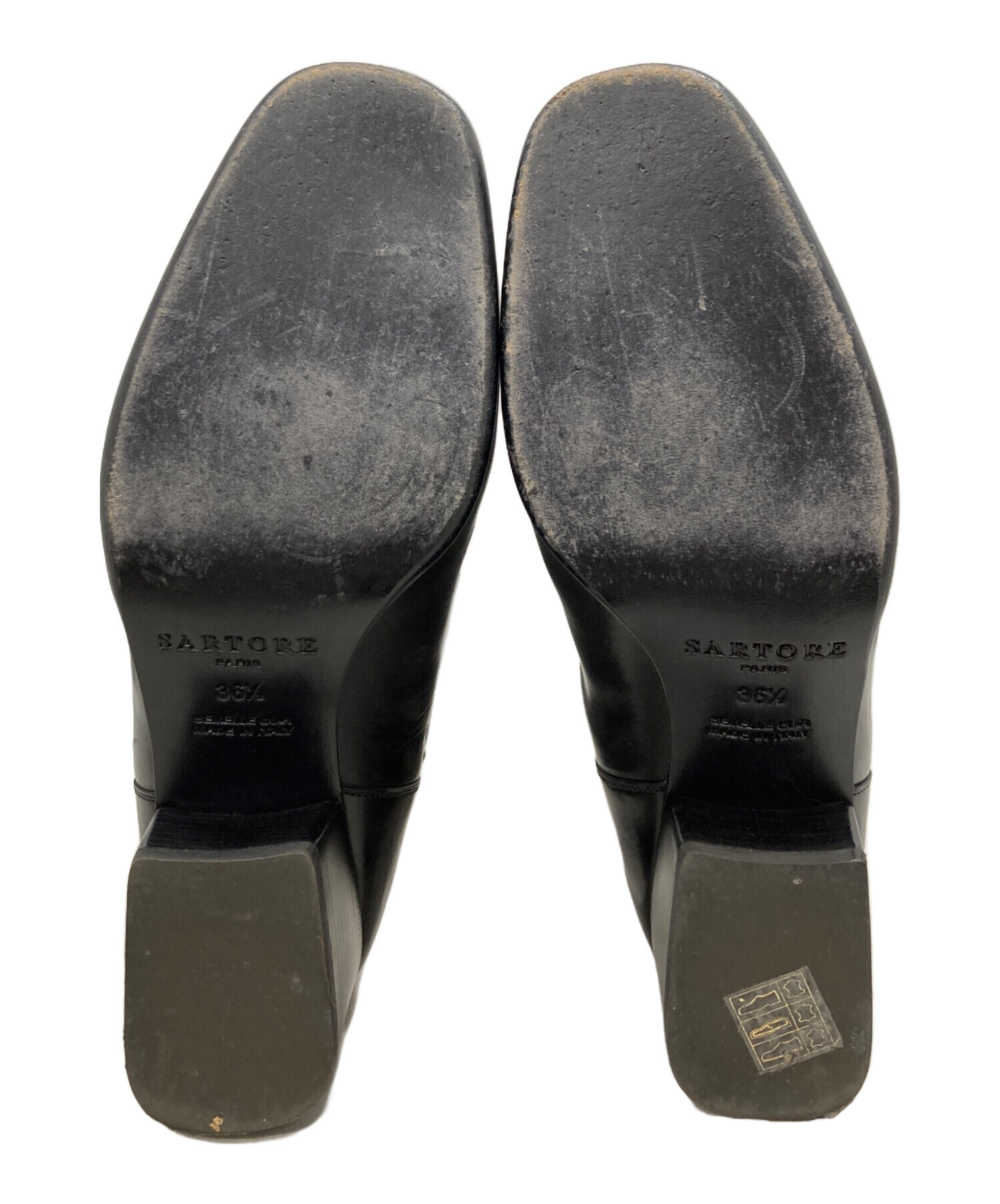 中古・古着通販】SARTORE (サルトル) ロングブーツ ブラック サイズ:36 
