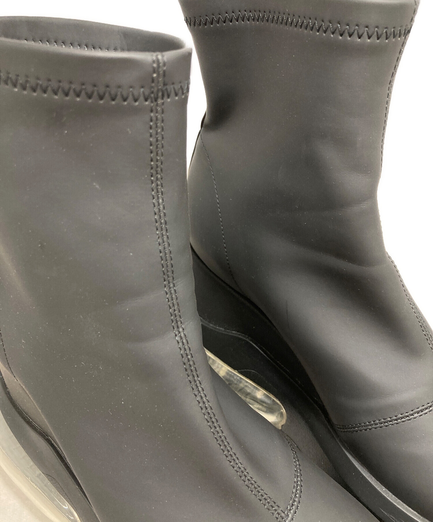 中古・古着通販】YELLO (イエロー) ブーツ ブラック サイズ:L 