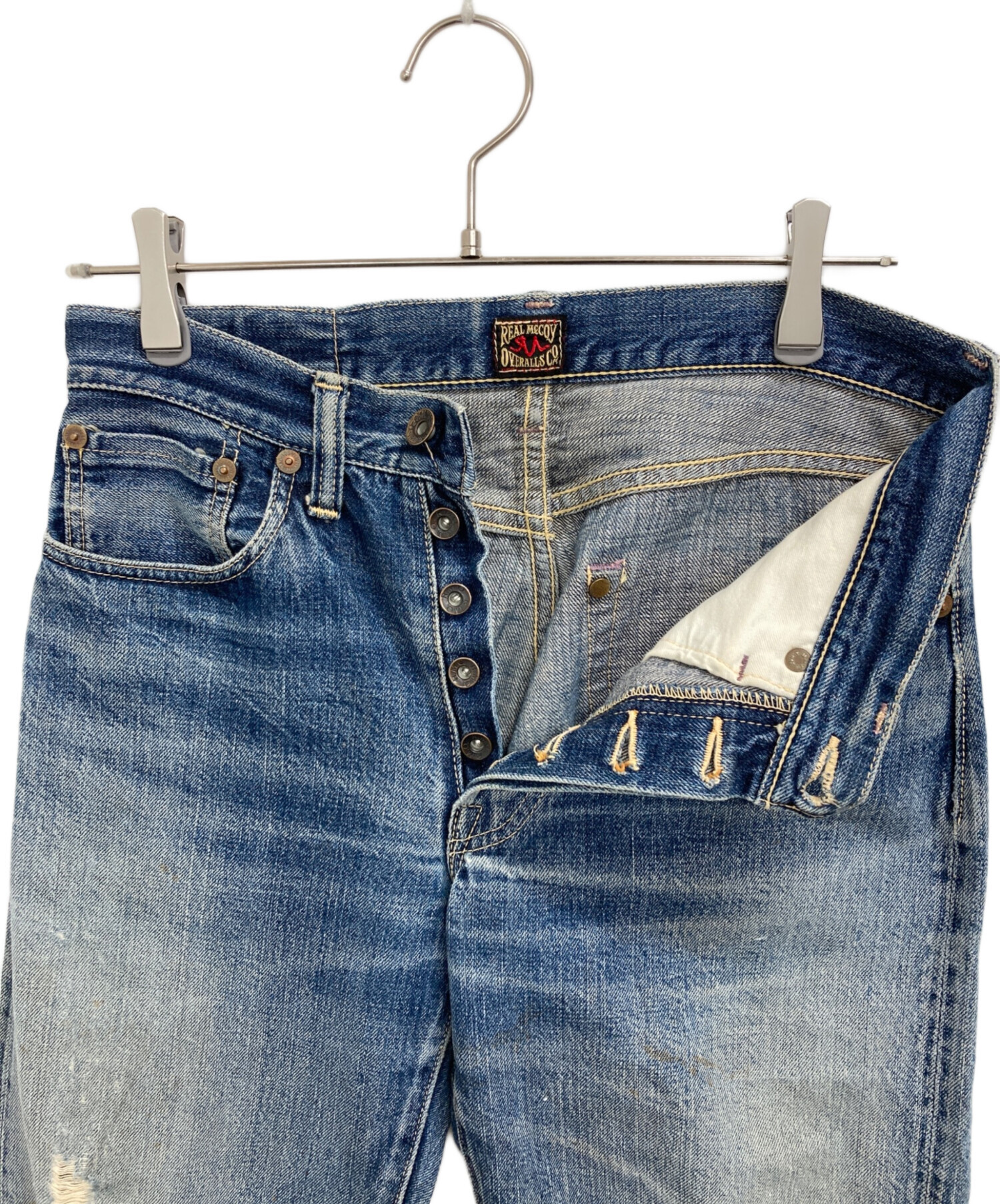 Z ファッション REAL McCOY'S OVERRALLS CO. メンズジーンズ デニム