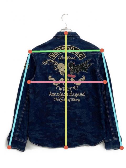 VANSON バンソン デニムジャケット ルーニー・テューンズ 中古・古着通販】VANSON (バンソン) LOONEY TUNES (ルーニーチューンズ