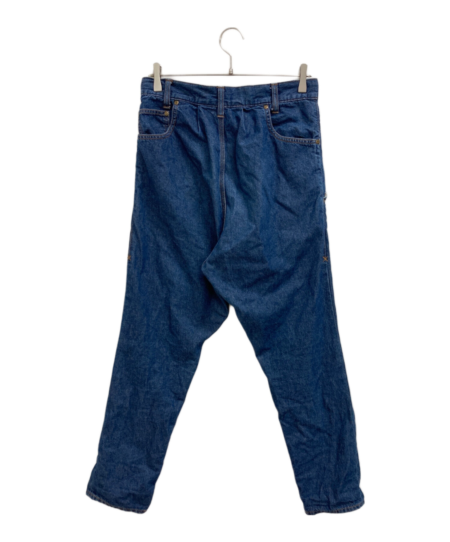 mercibeaucoup×Lee/デニムサルエルパンツ/M/BLU/97636 mercibeaucoup，(メルシーボークー) / サルエルパンツ/M/デニム/IDG