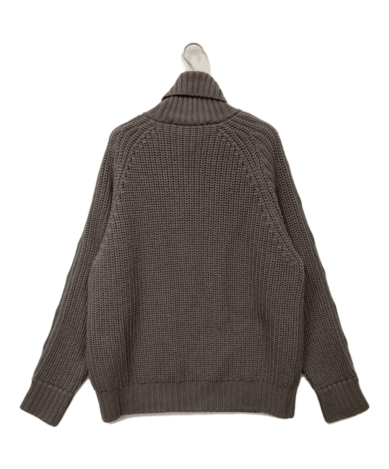 jhon lawrence sullivan ジップニット　S John Lawrence Sullivan ジップニット 21aw WASHED DENIM ZIPPED PANTS