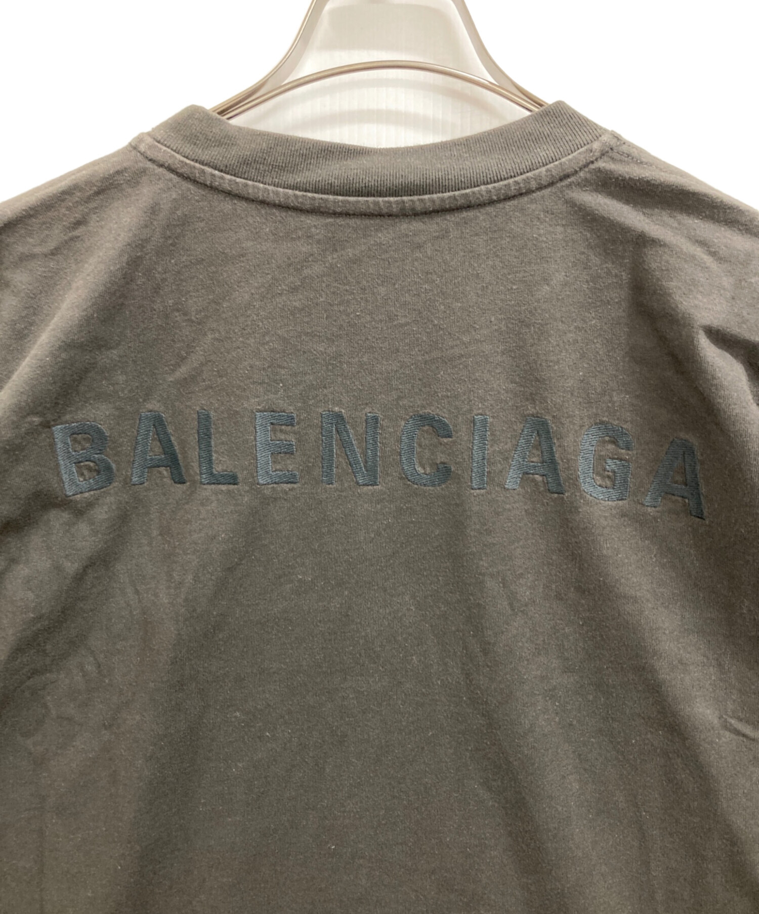 中古・古着通販】BALENCIAGA (バレンシアガ) バックロゴ刺繍オーバー 