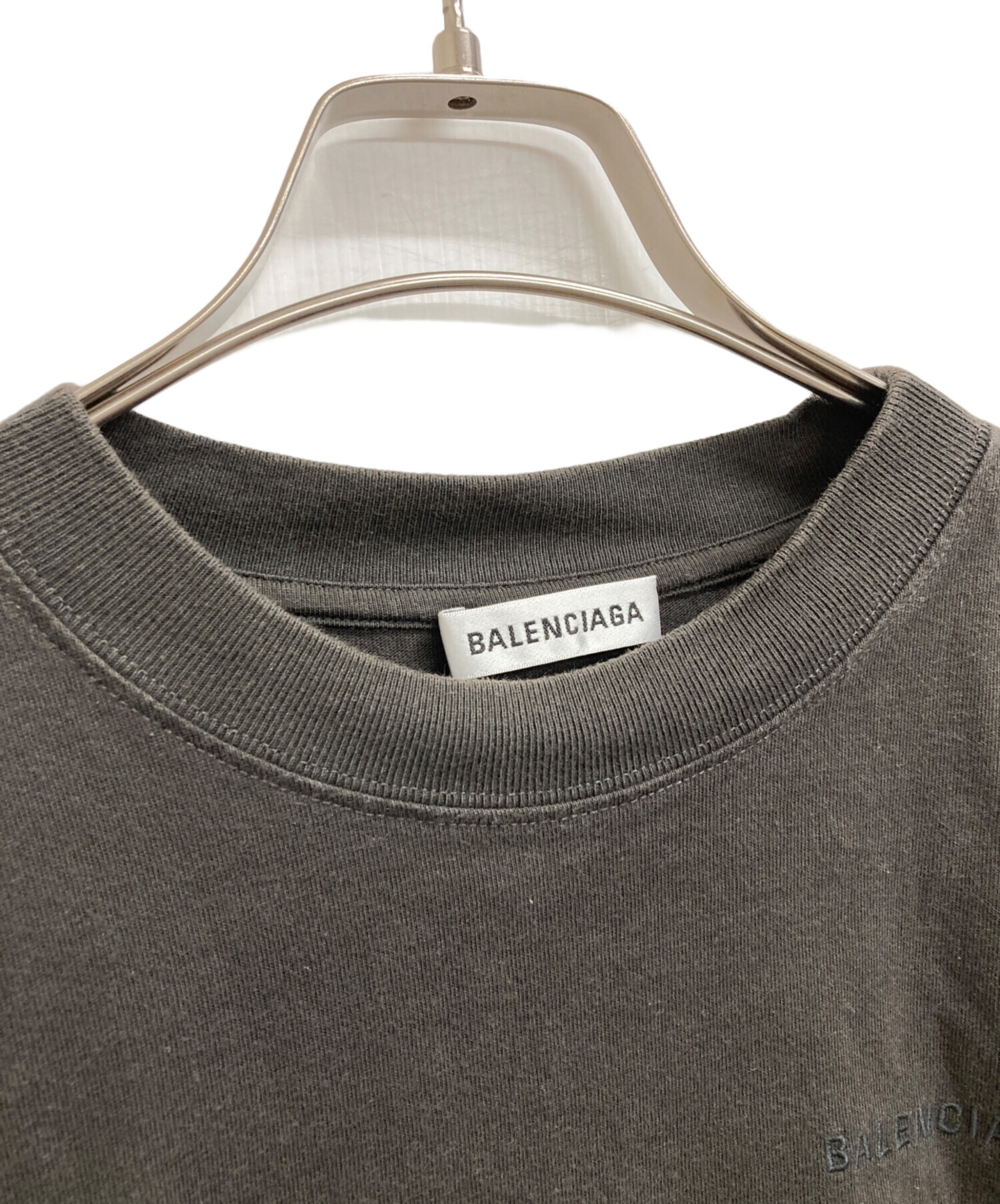 中古・古着通販】BALENCIAGA (バレンシアガ) バックロゴ刺繍オーバー 