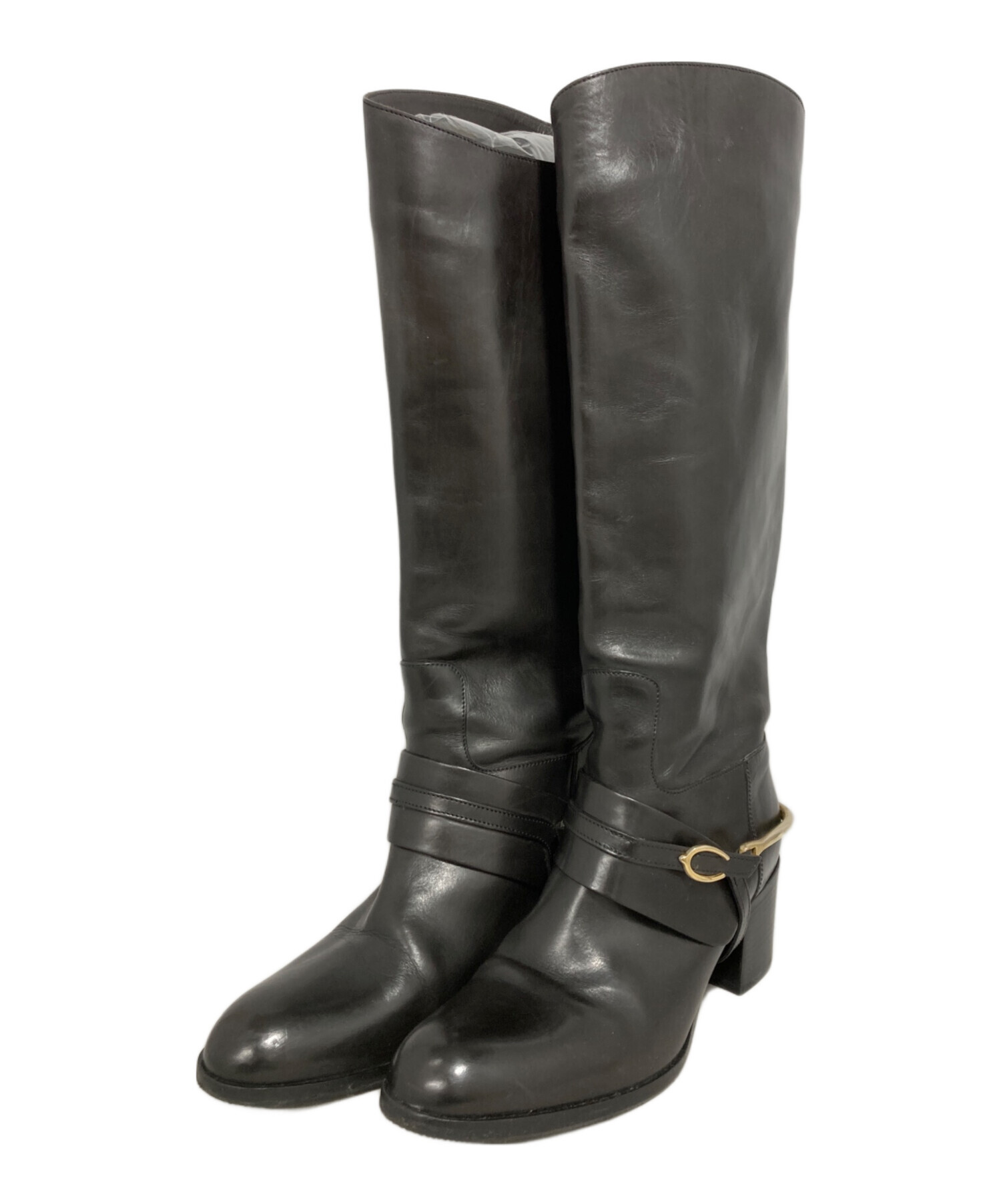 SARTORE サルトル　ジョッキーブーツ　23ｃｍ　36 美品 中古・古着通販】SARTORE (サルトル) ビット付ジョッキーブーツ