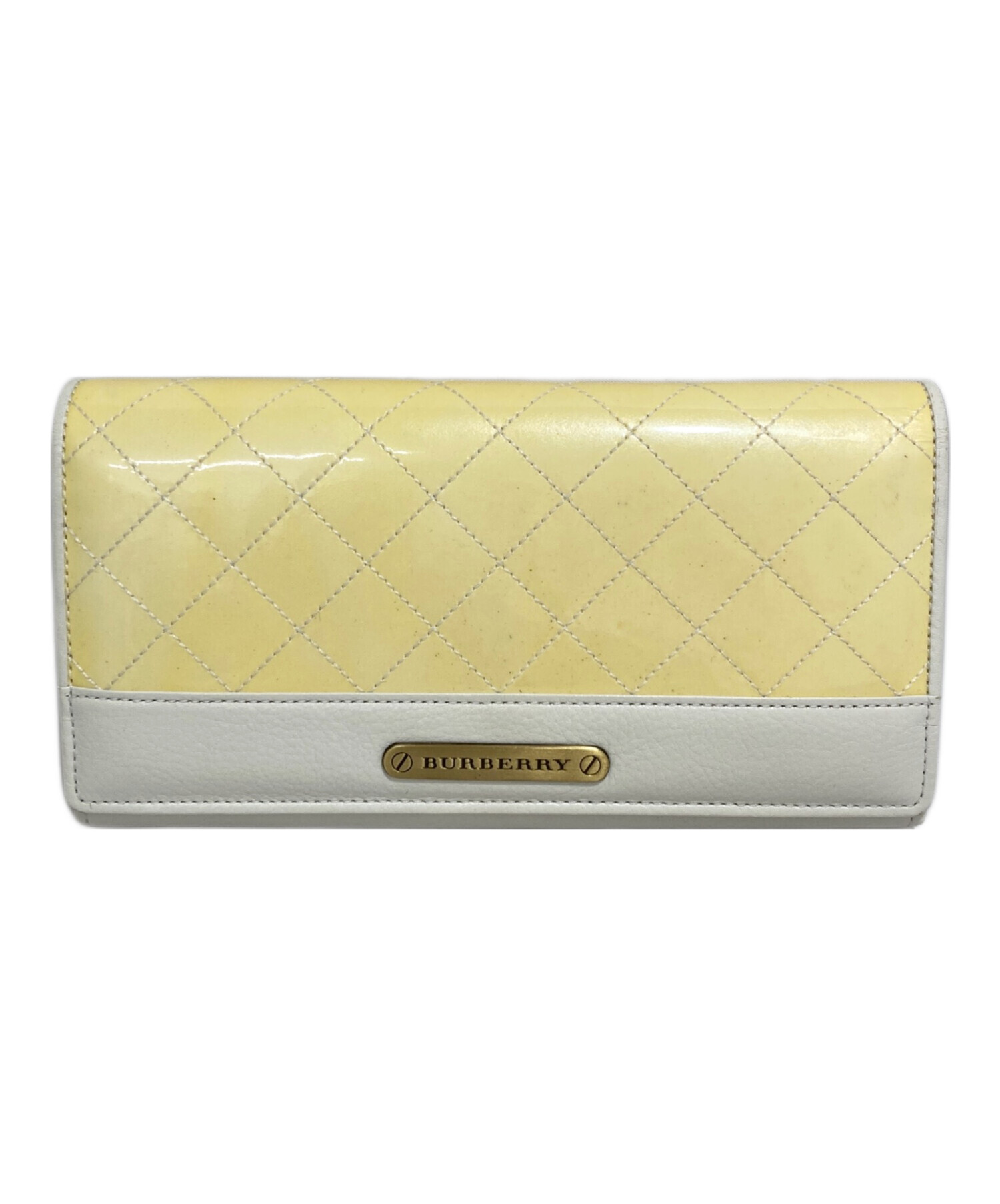 中古・古着通販】BURBERRY (バーバリー) 財布 イエロー｜ブランド