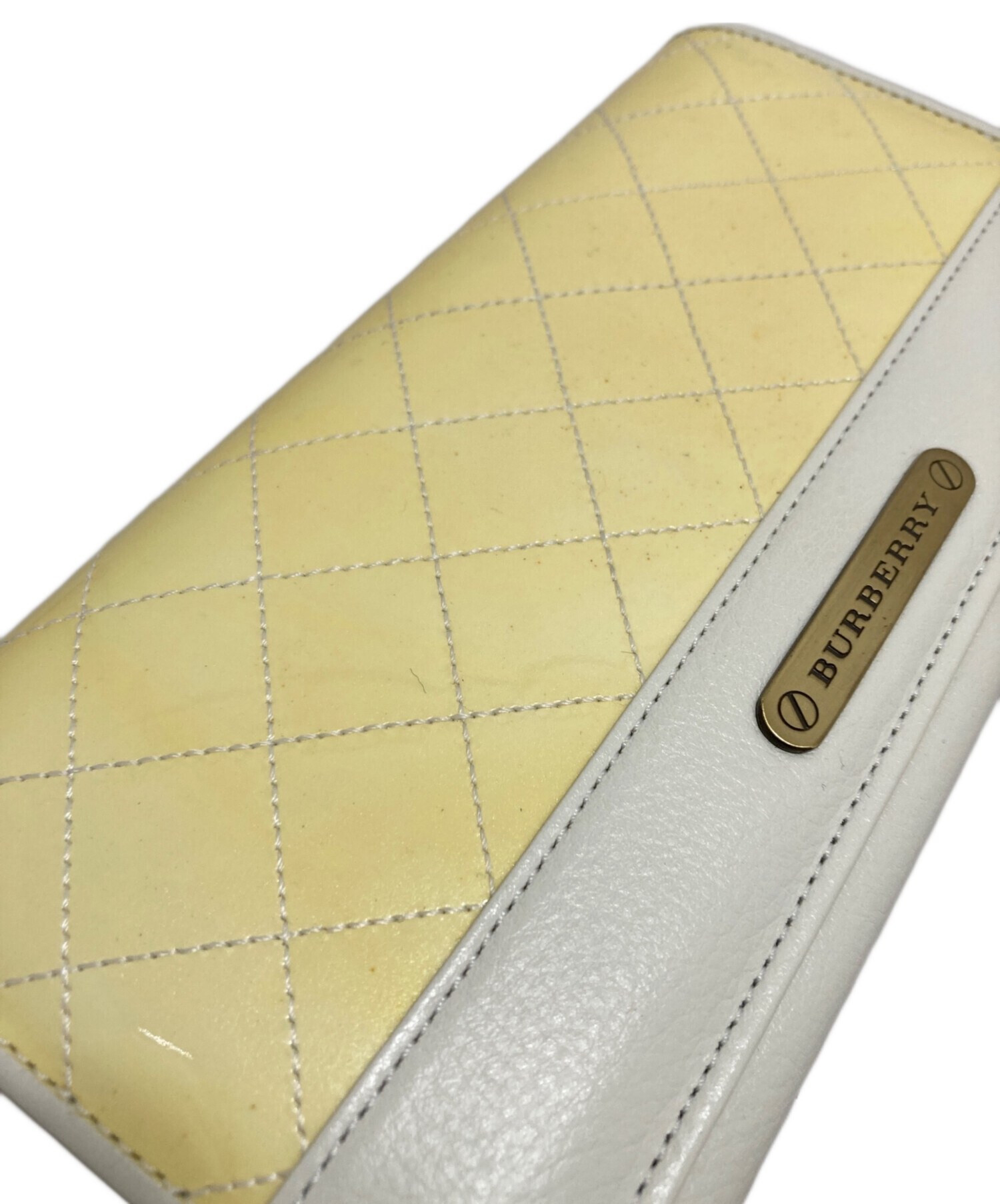 中古・古着通販】BURBERRY (バーバリー) 財布 イエロー｜ブランド