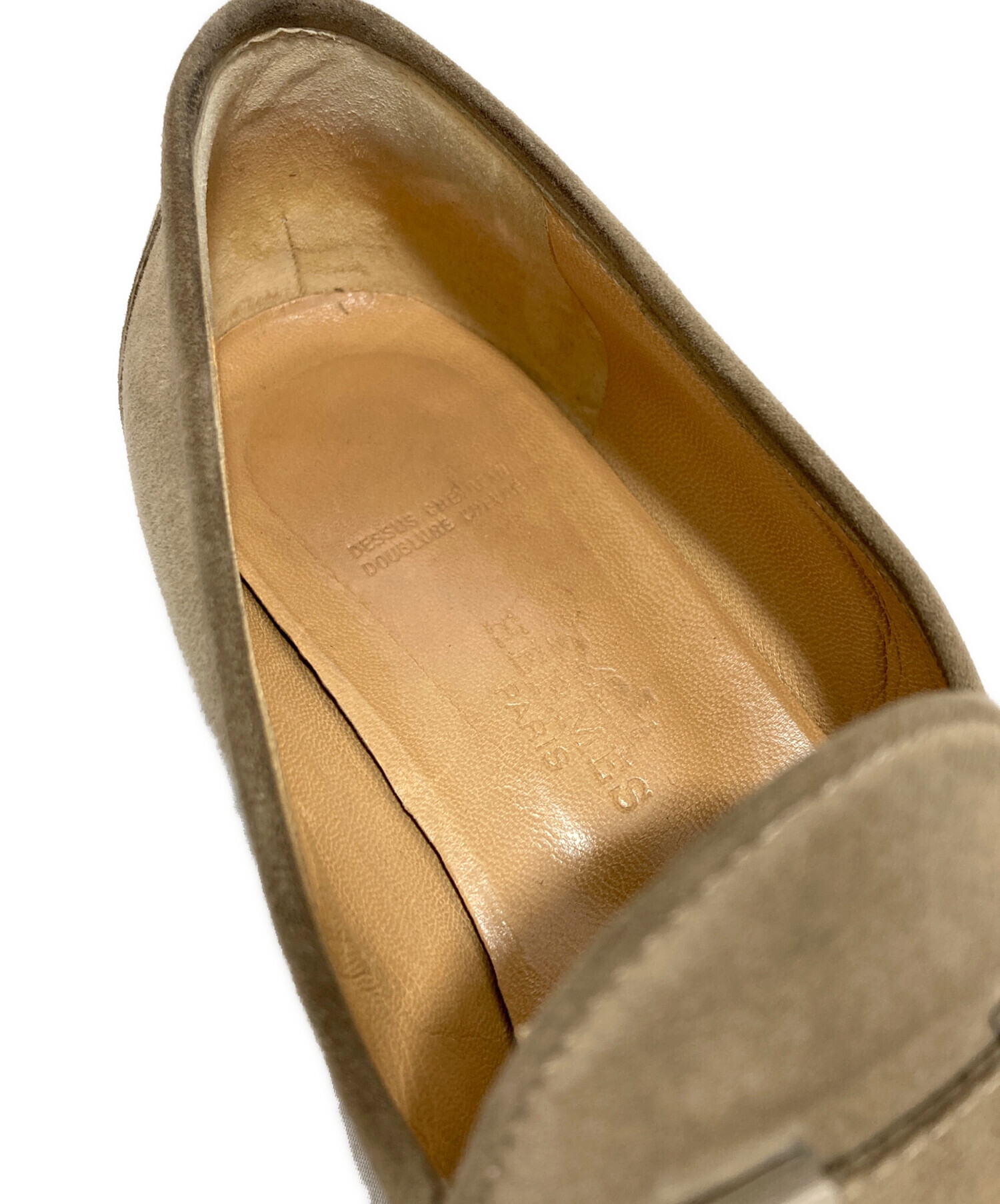 中古・古着通販】HERMES (エルメス) コンスタンススエードローファー