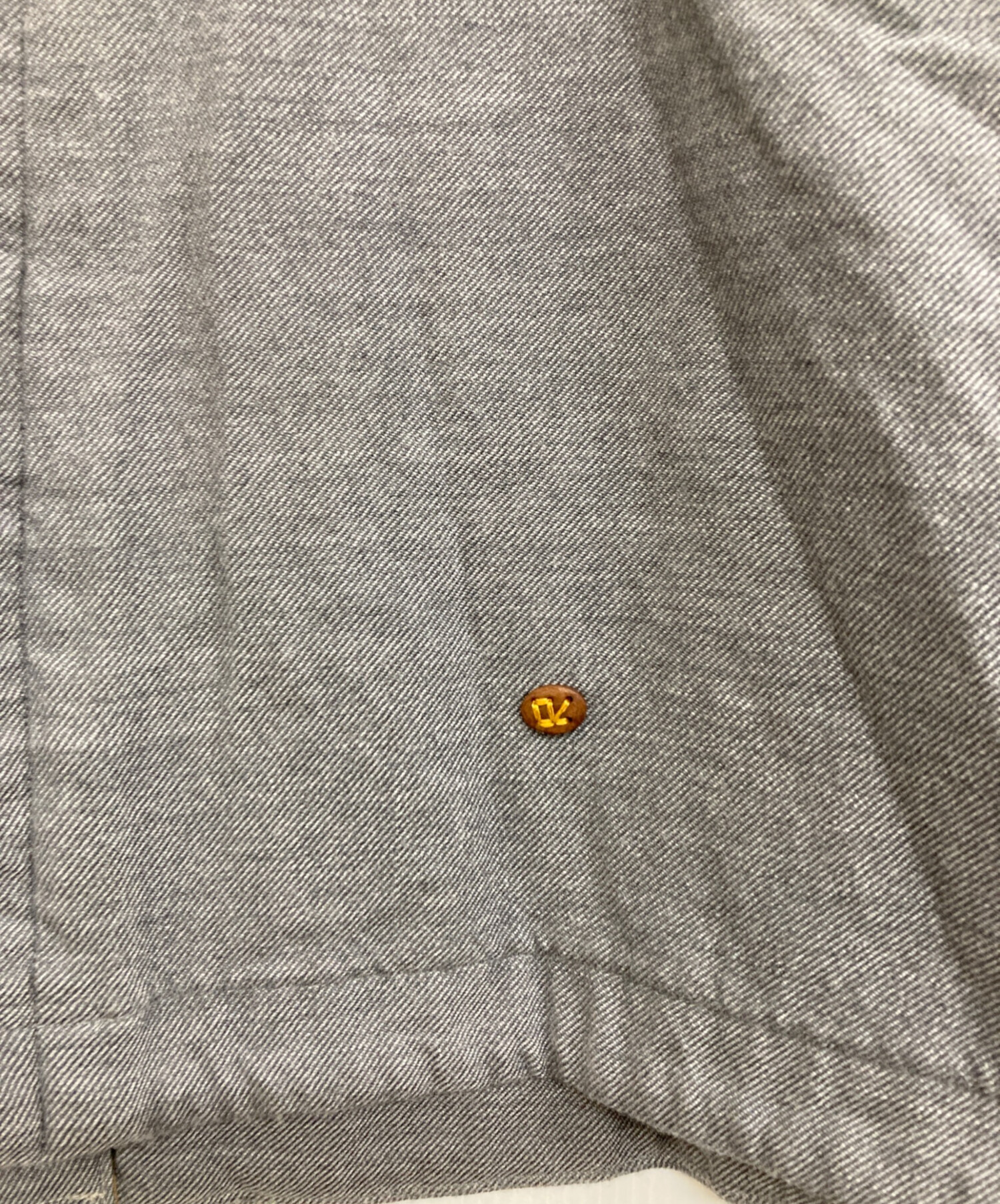 45r ウールサージ アニージャケット　グレー　サイズ2 中古・古着通販】45R (フォーティファイブ・アール) ウールサージの