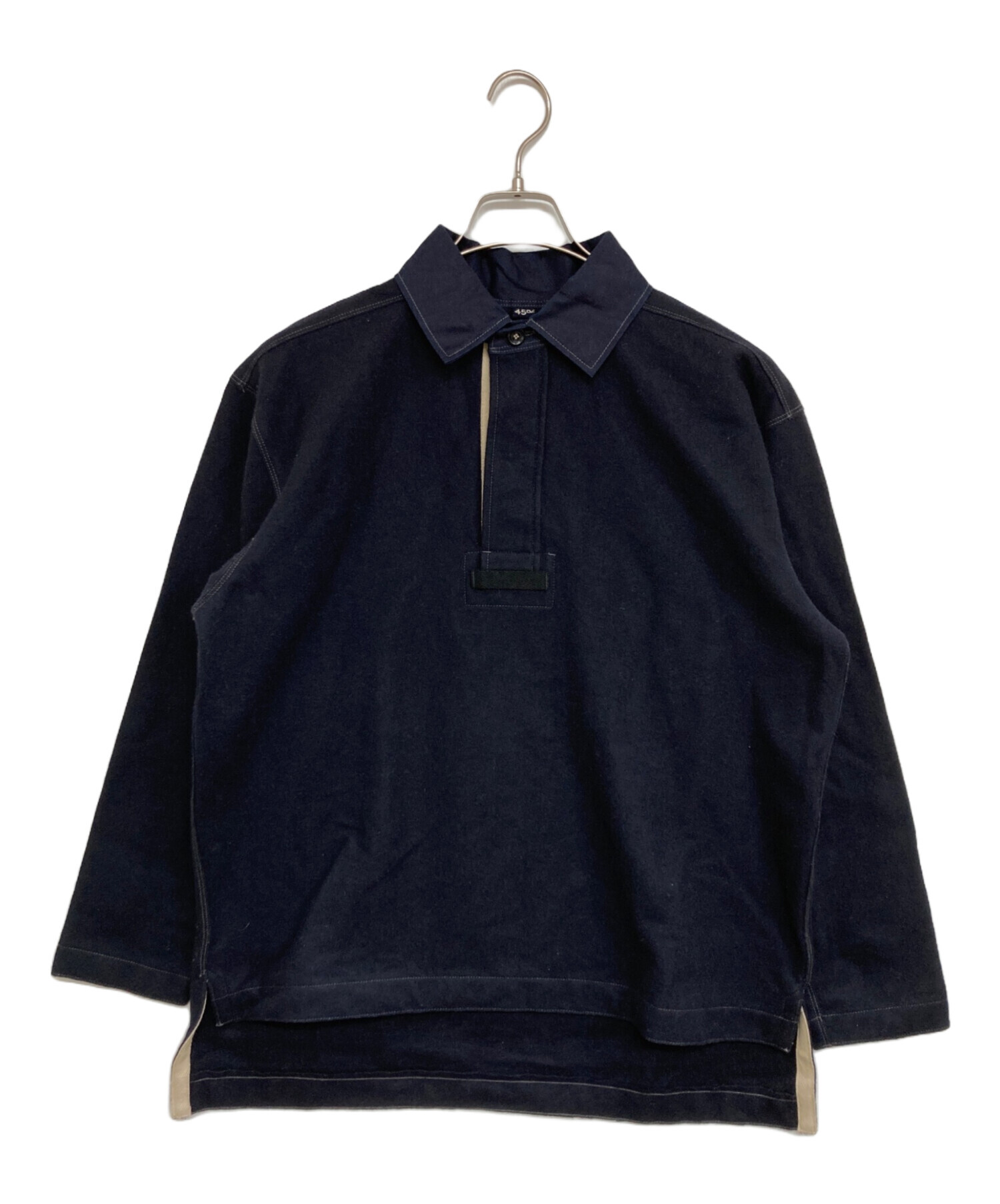 中古・古着通販】45R (フォーティファイブ・アール) シャツ ネイビー