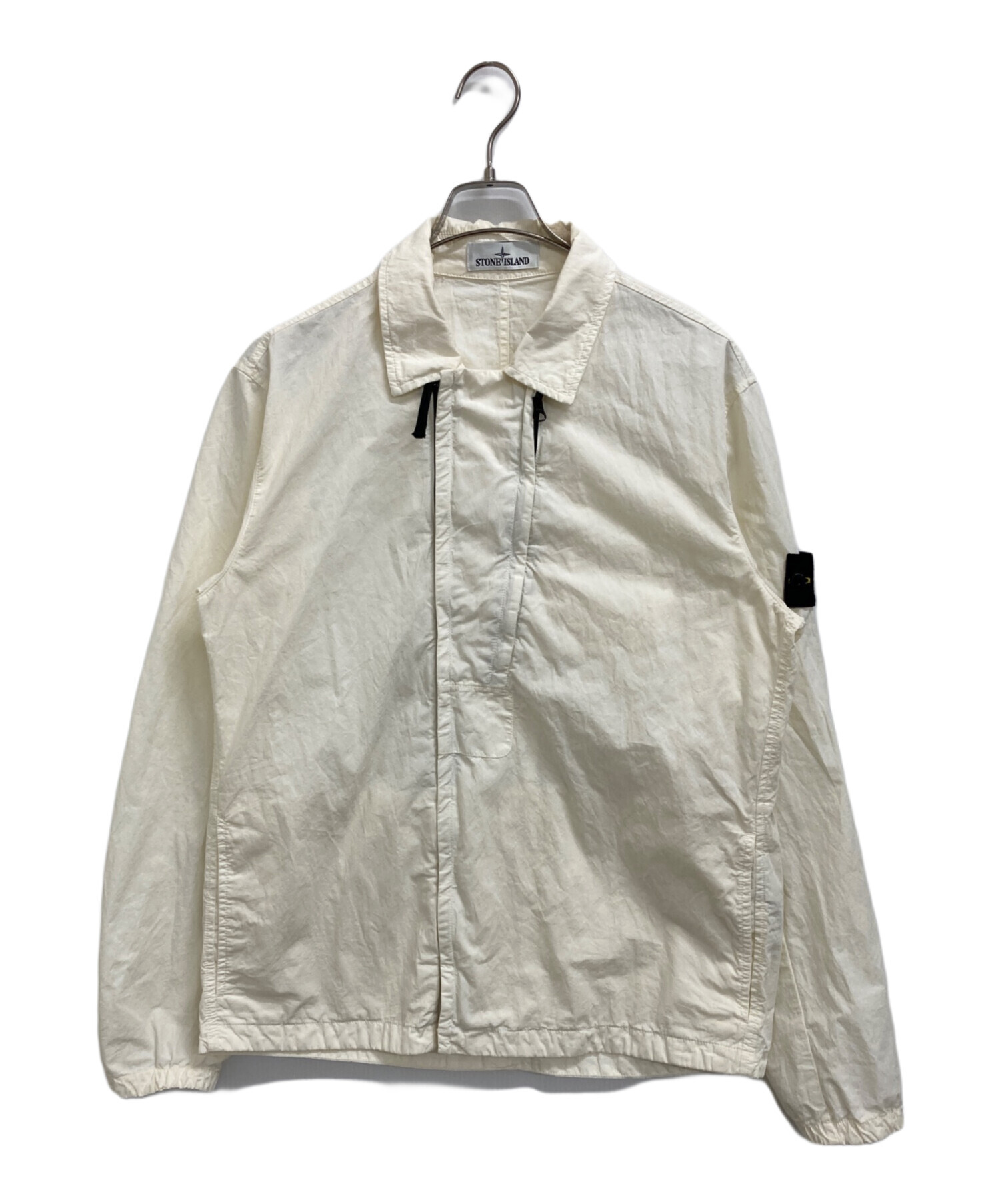 ストーンアイランド　00s ナイロンジャケット　ガーメントダイ　ブルゾン　ジップ 中古・古着通販】STONE ISLAND (ストーンアイランド) ガーメントダイ