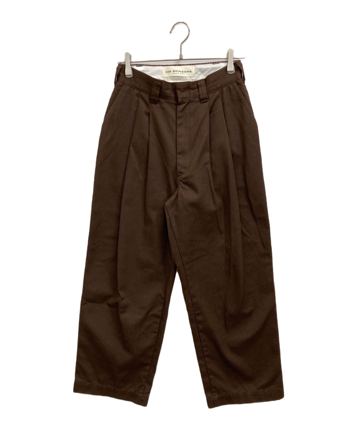 Shinzone - m 中古・古着通販】THE SHINZONE (ザ シンゾーン) TOMBOY PANTS ブラウン