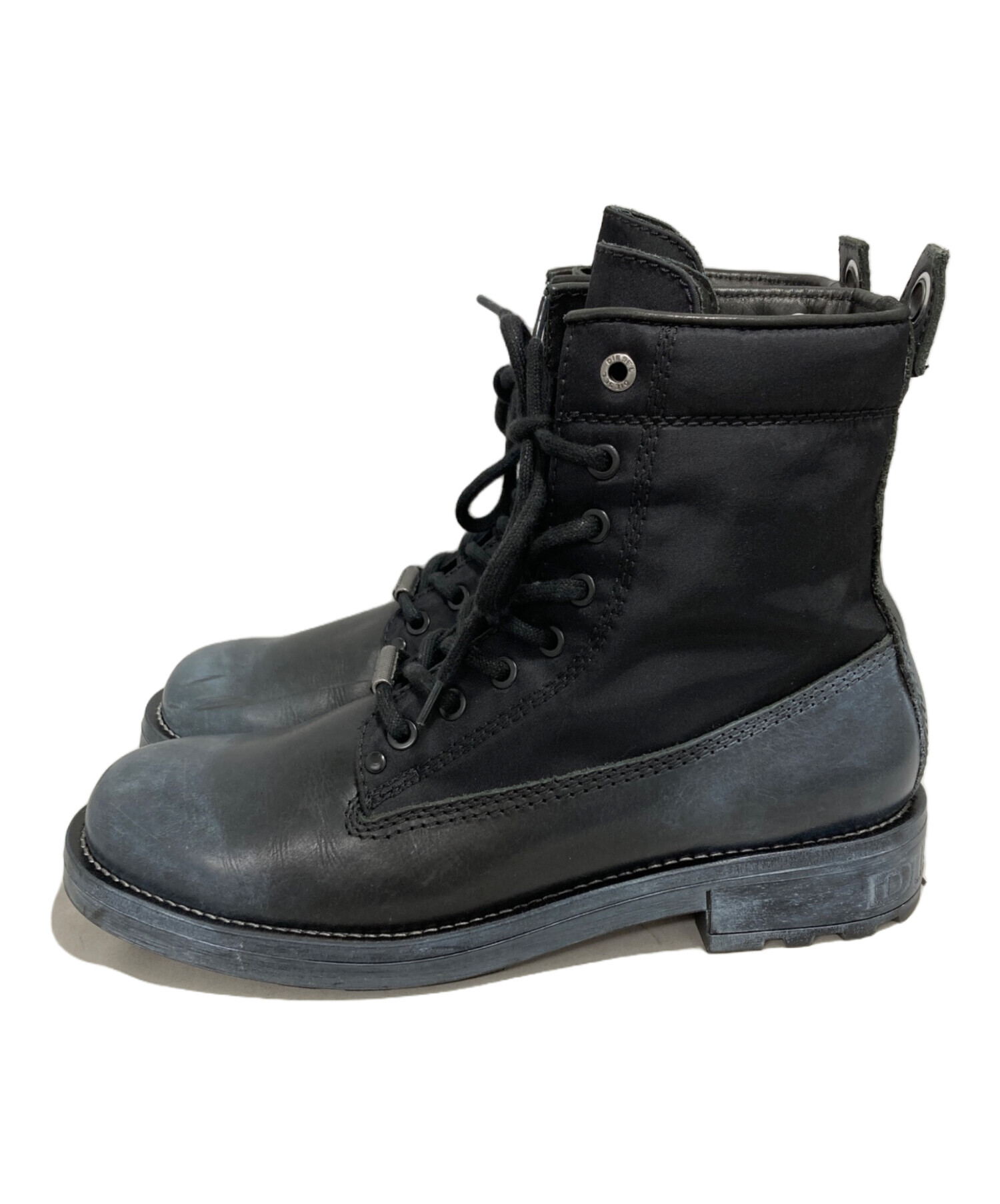 中古・古着通販】DIESEL (ディーゼル) ブーツ ブラック サイズ:US 7.5