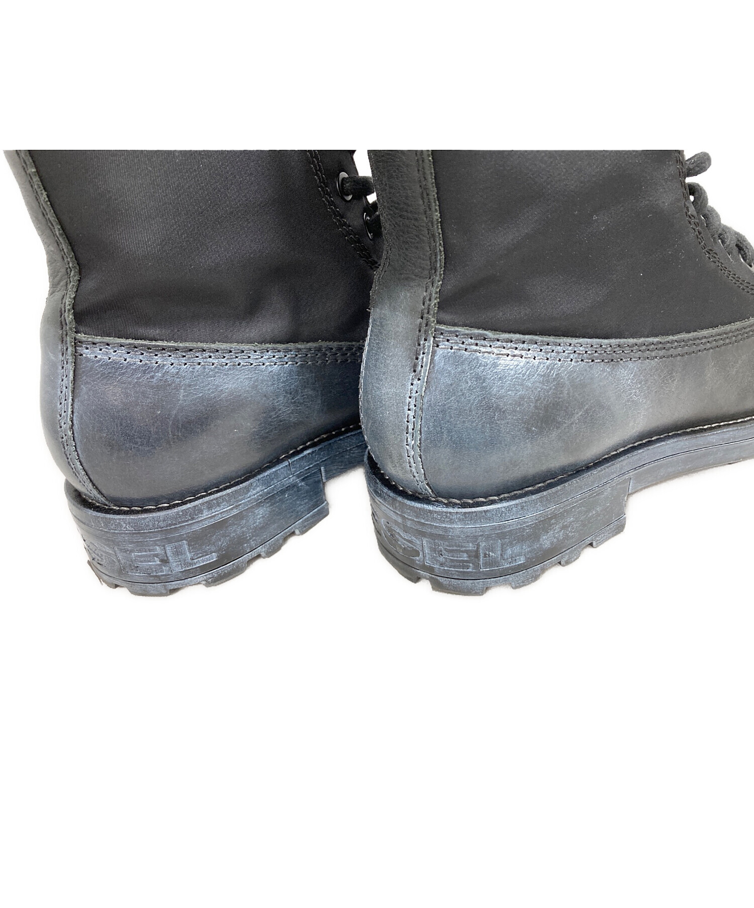 中古・古着通販】DIESEL (ディーゼル) ブーツ ブラック サイズ:US 7.5