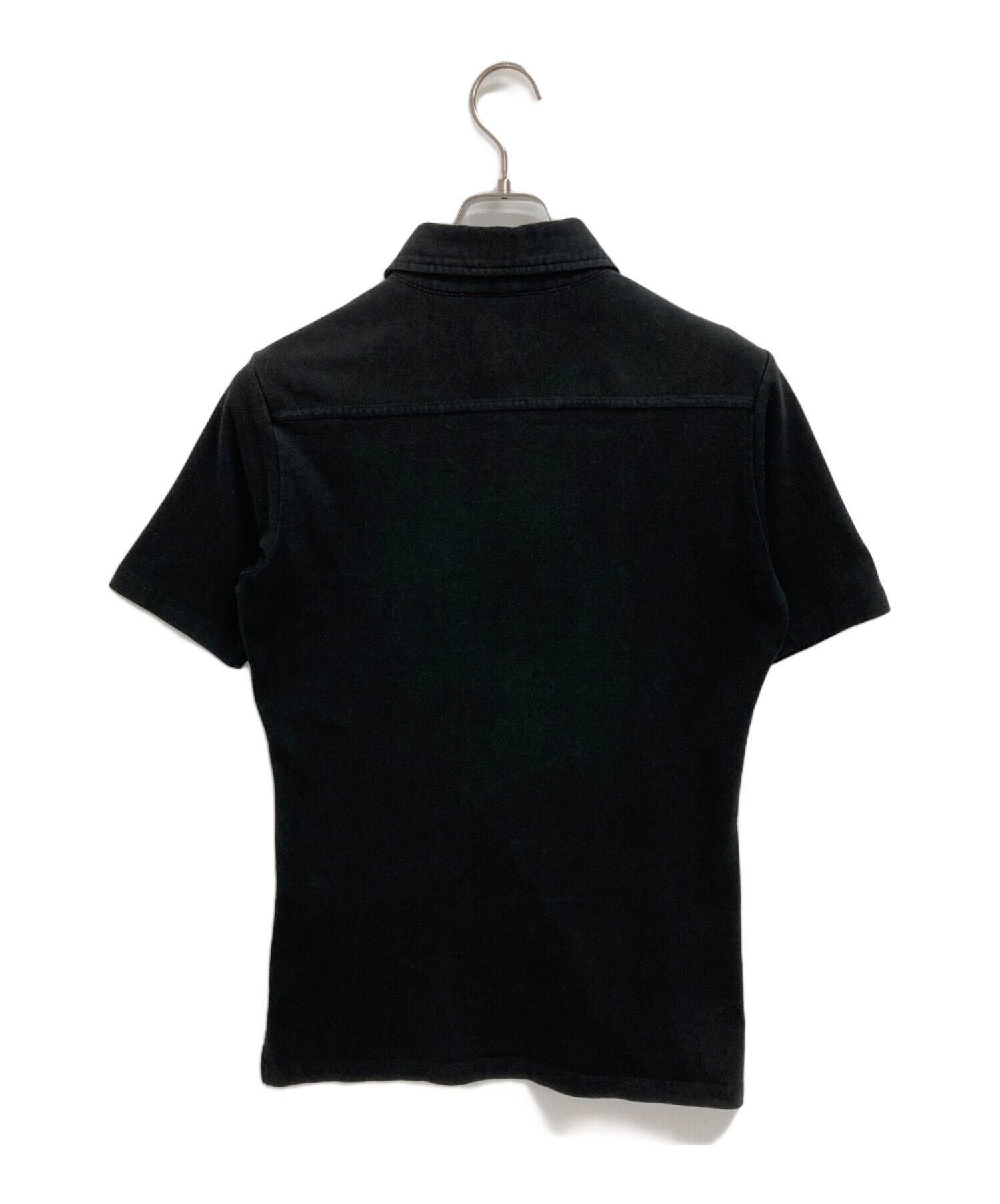ヴィヴィアンウエストウッドマン ポロシャツ オーブ ブラック 50 中古・古着通販】Vivienne Westwood man (ヴィヴィアン ウェストウッド
