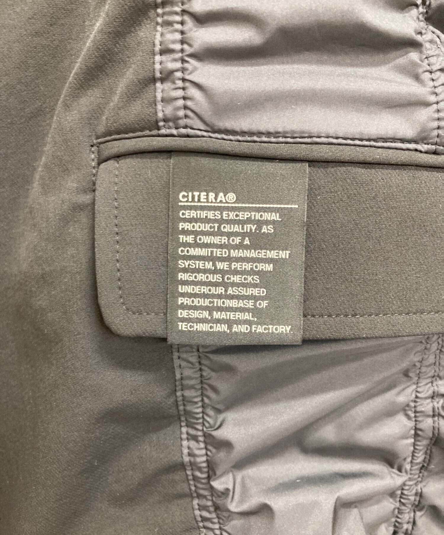 超美品 CITERA AUTOBAHN KRAFT JKT ブラック M 中古・古着通販】CITERA (シテラ) AUTOBAHN KRAFT JKT（アウトバーン