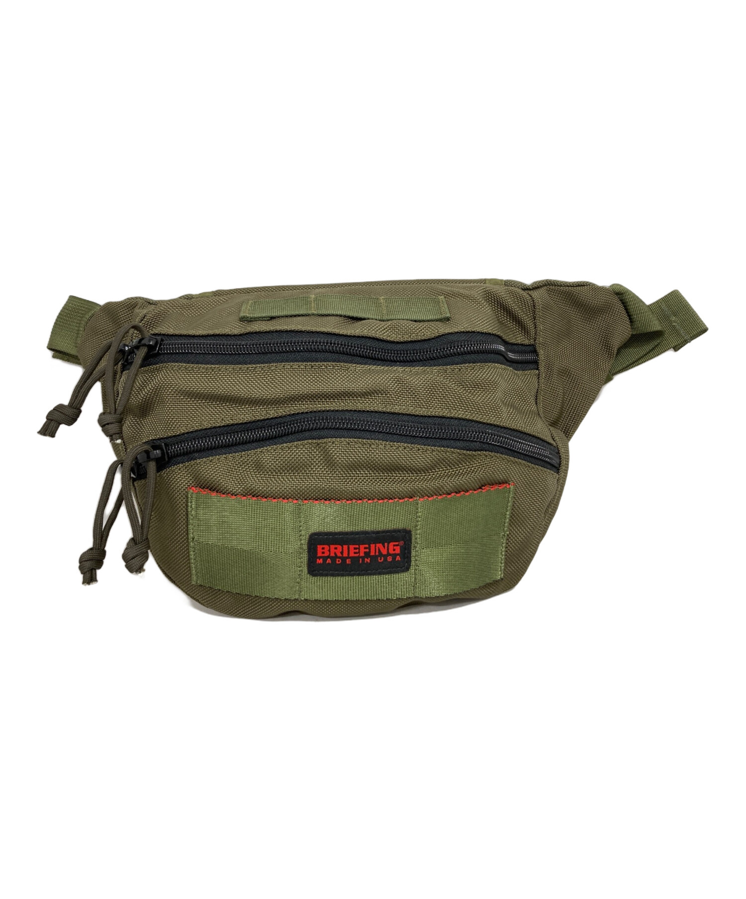 中古・古着通販】BRIEFING (ブリーフィング) ウエストバッグ グリーン 