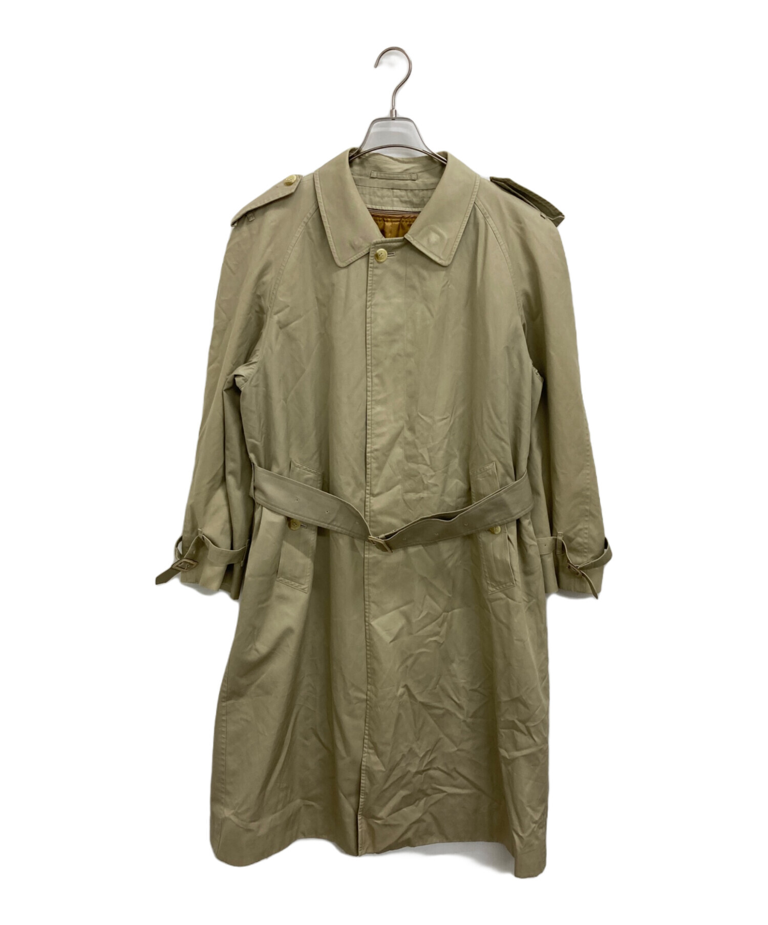 未使用品Burberry's ベージュ トレンチコート 中古・古着通販】Burberry's (バーバリー) トレンチコート ベージュ