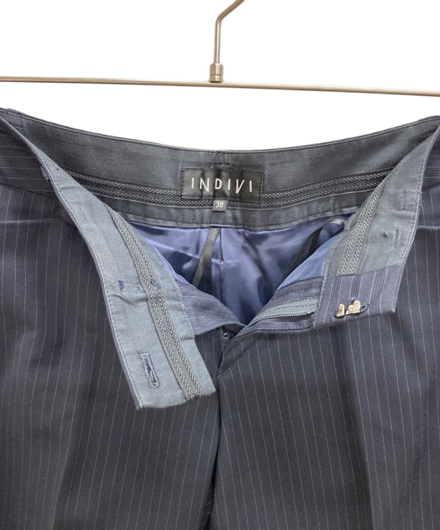 中古・古着通販】INDIVI (インディヴィ) セットアップ ネイビー サイズ