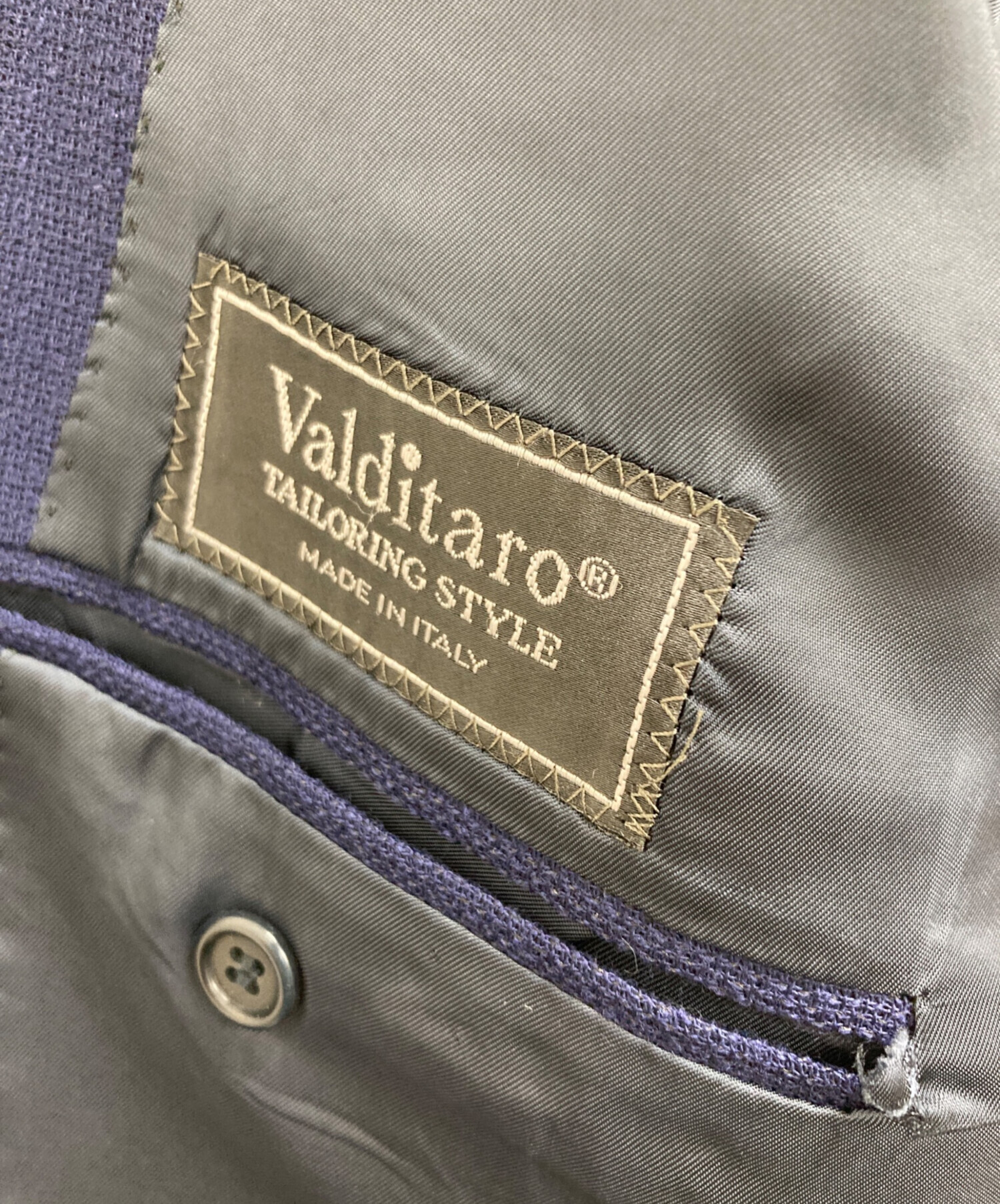 中古・古着通販】VALDITARO (ヴァルディターロ) テーラードジャケット 