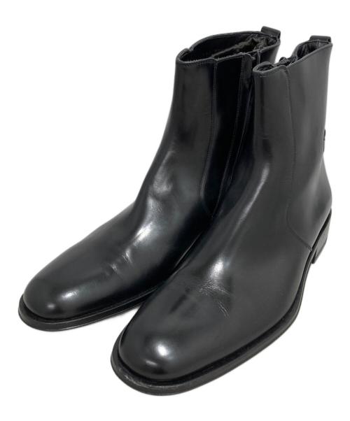 専用 gucci ブーツ スクエアトゥ vintage 古着 ブラック グッチ 中古・古着通販】GUCCI (グッチ) サイドジップブーツ ブラック