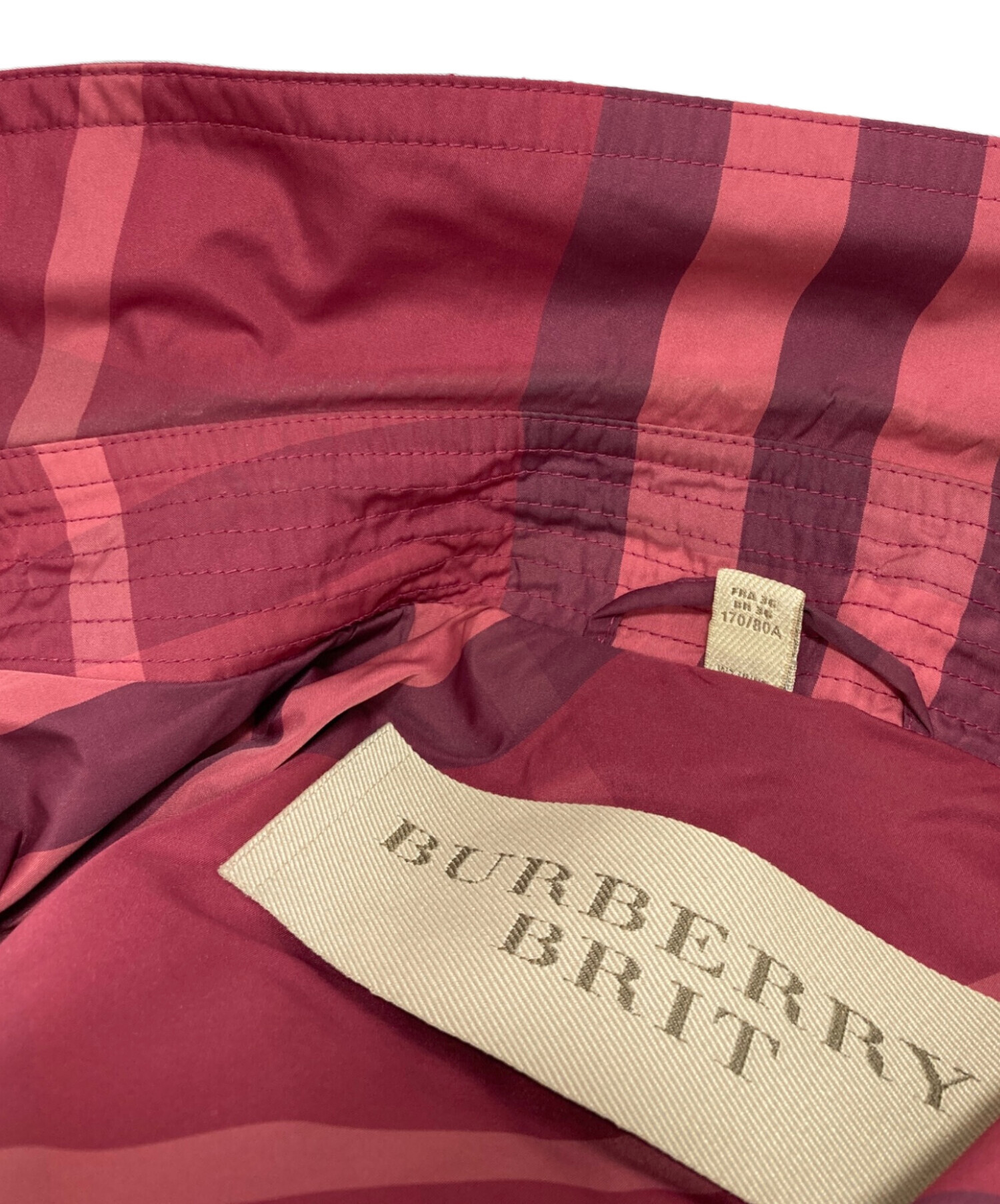 中古・古着通販】BURBERRY BRIT (バーバリーブリット) トレンチコート