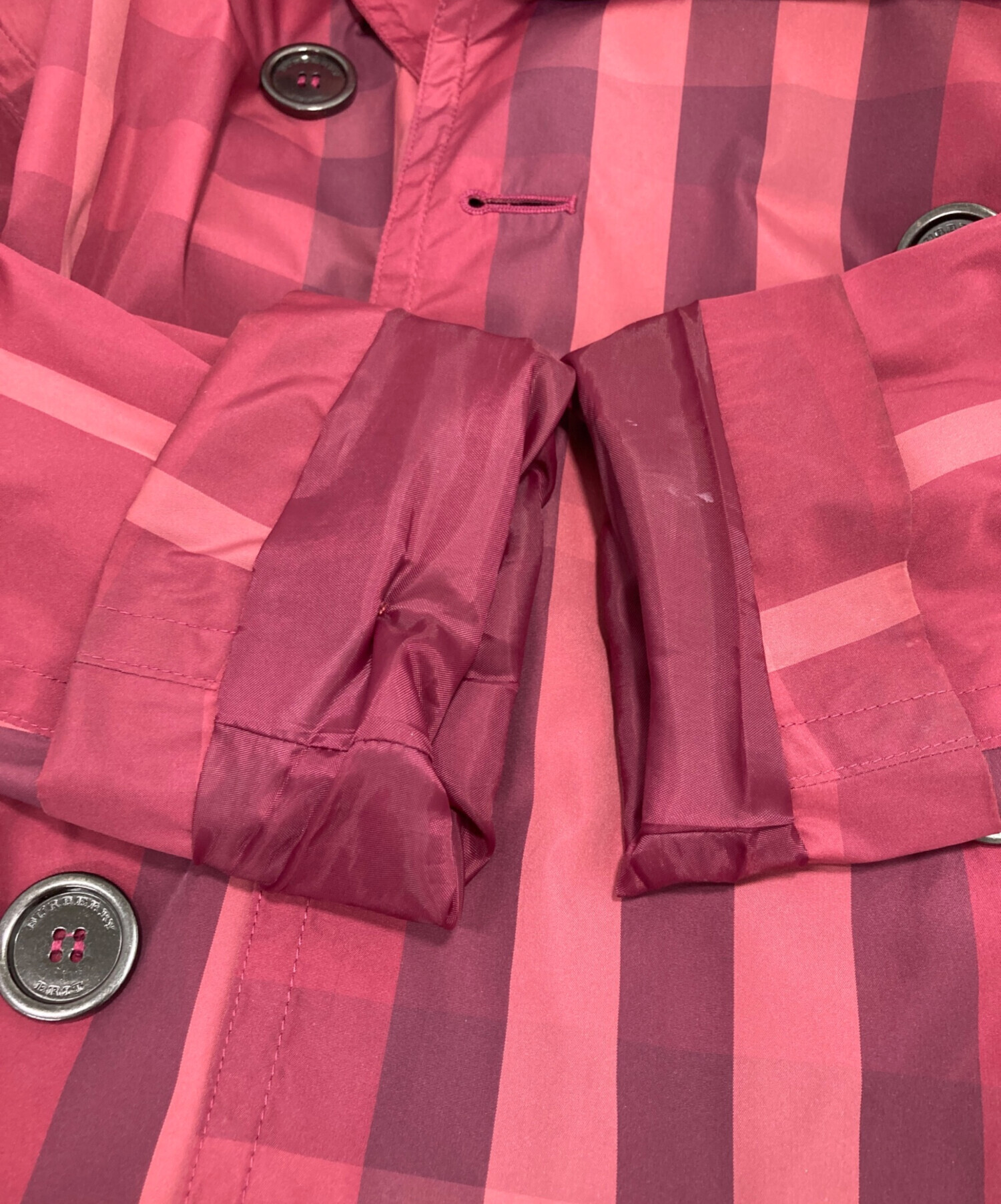 中古・古着通販】BURBERRY BRIT (バーバリーブリット) トレンチコート