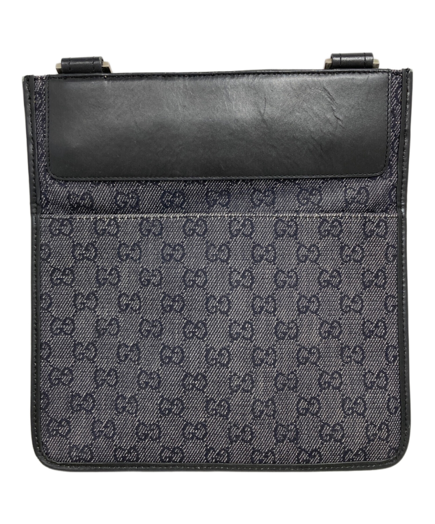 中古・古着通販】GUCCI (グッチ) ショルダーバッグ ネイビー｜ブランド