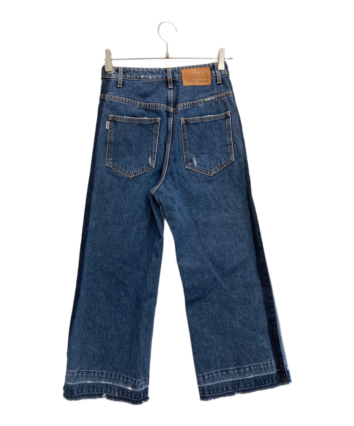 中古・古着通販MSGM (エムエスジーエム) デニムパンツ インディゴ