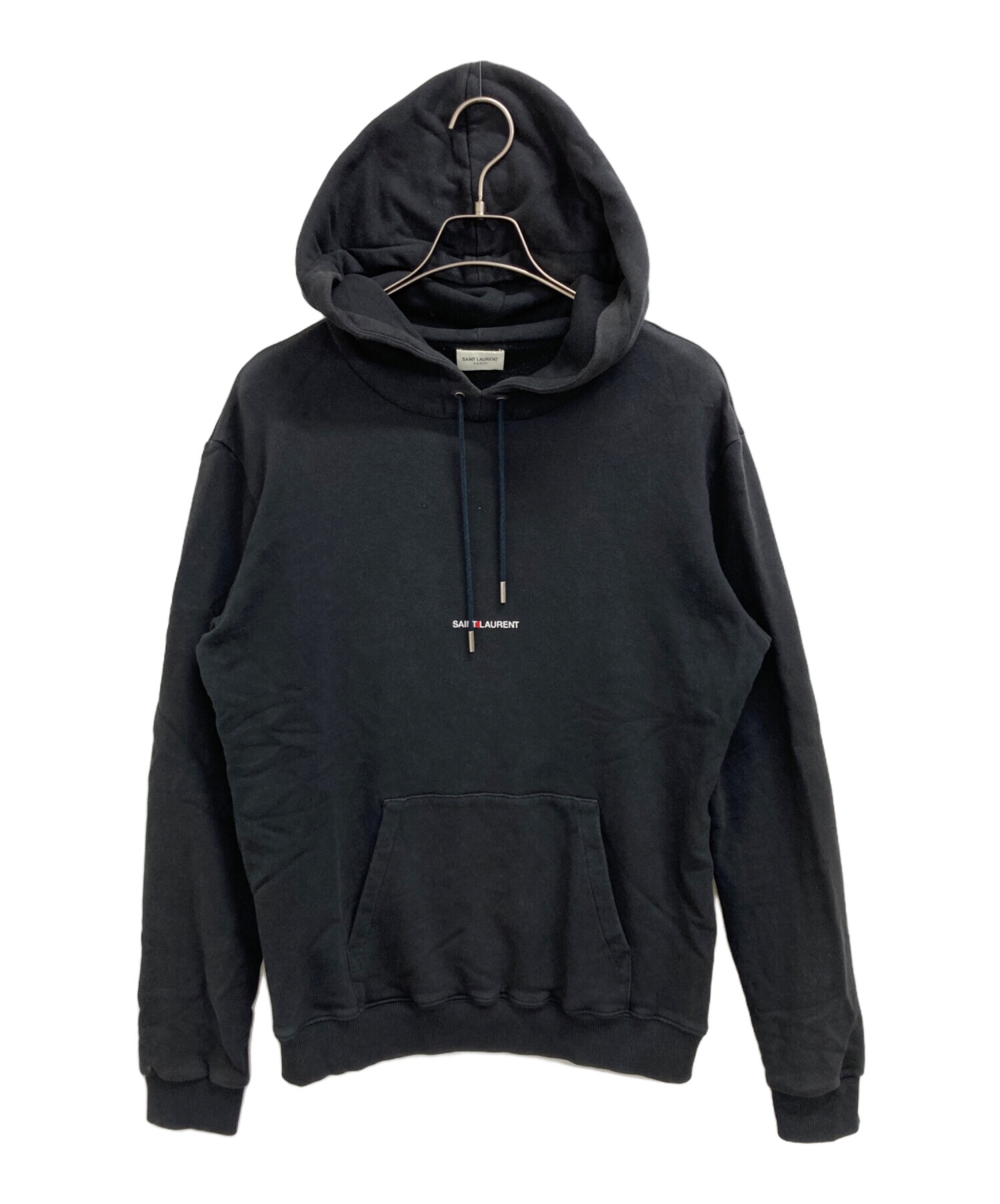 SAINT LAURENT ブラック パーカー M 【公式通販】