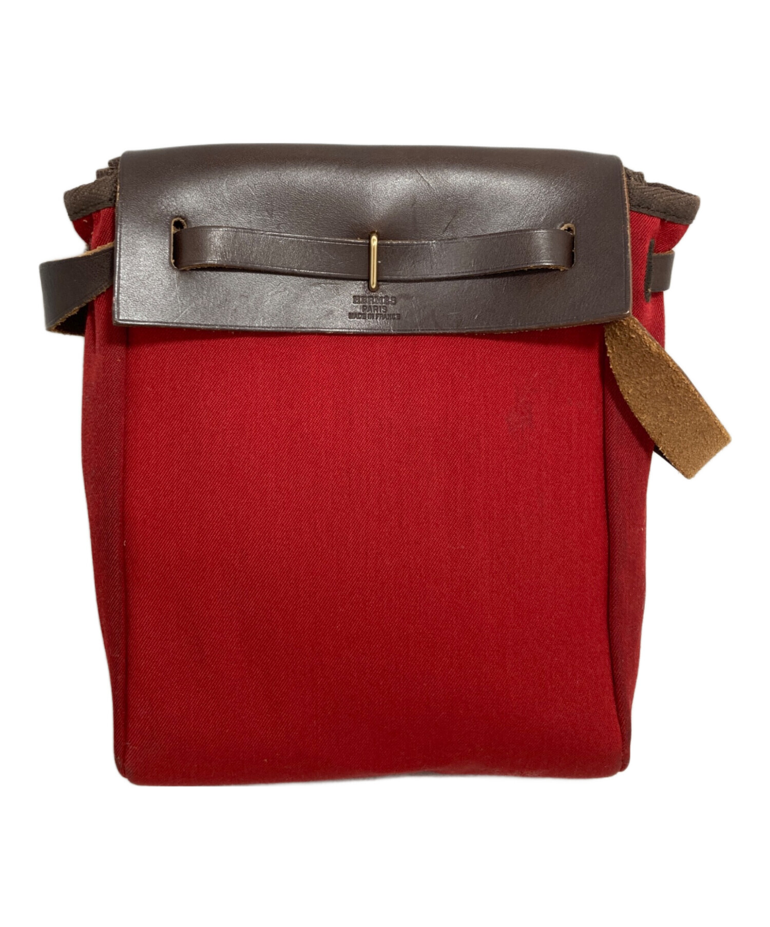 中古・古着通販】HERMES (エルメス) バッグ レッド｜ブランド・古着